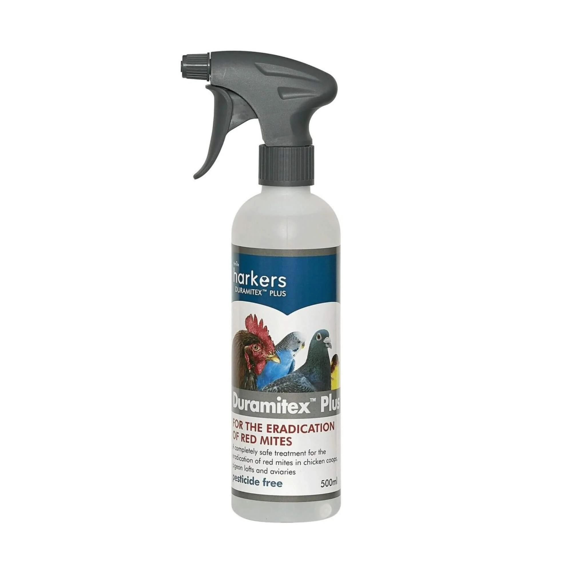 Harkers Duramitex Plus Clear Red Mite in Pigeon Lofts 500ml x 6 - Image 2