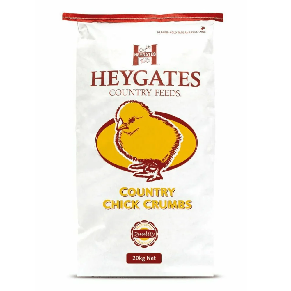 Heygates Baby Chick Crumbs + Coccidiostat 20kg