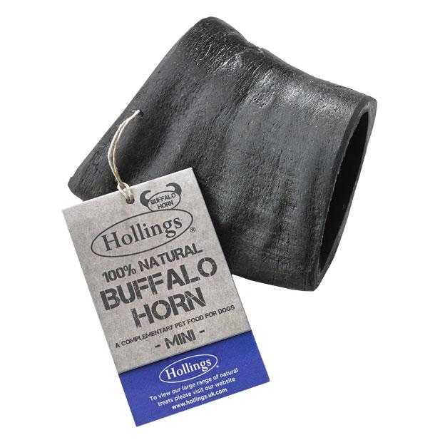 Hollings Buffalo Horns 100% Natural Dog Chews - BULK - Image 2