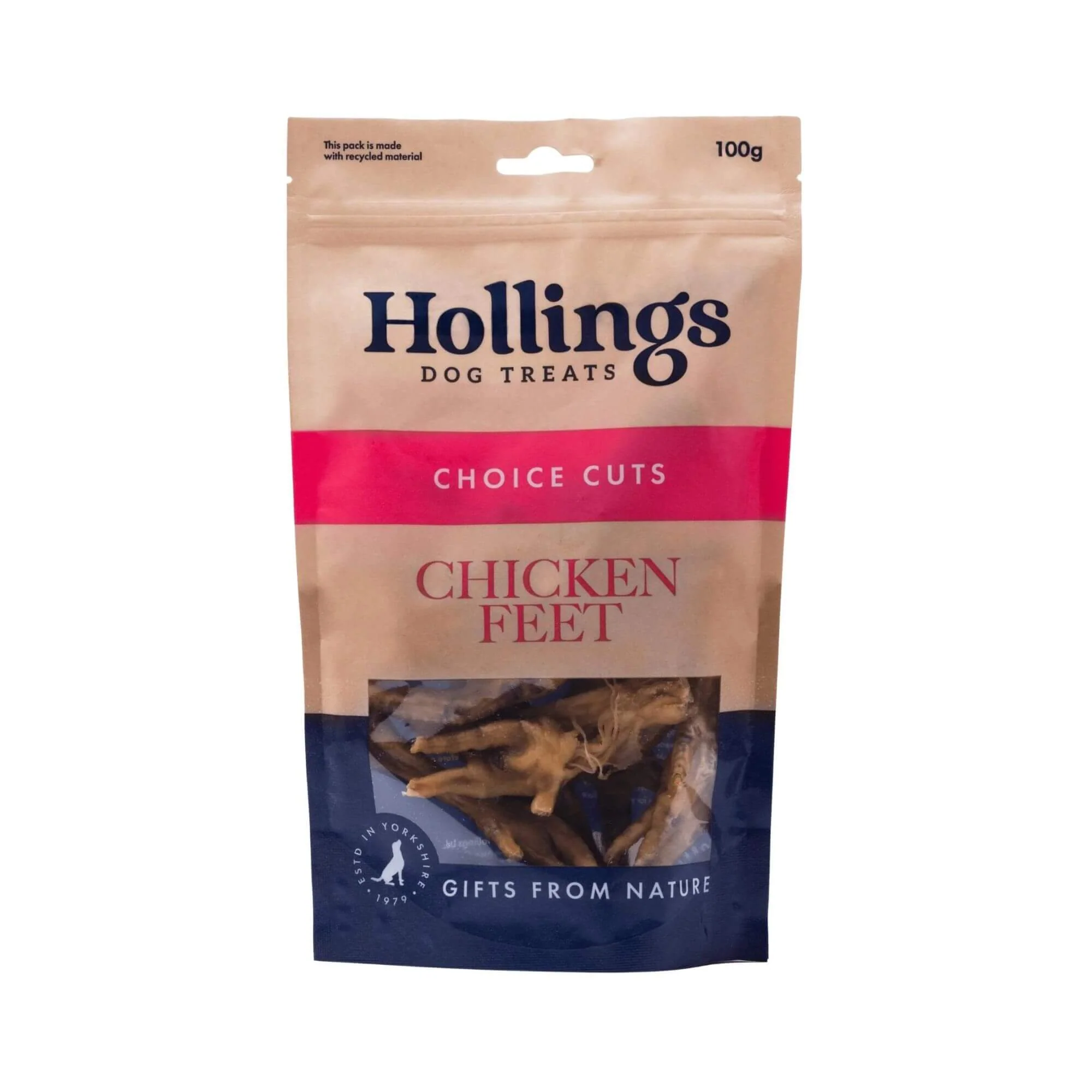Hollings Chicken Feet Dog Treats 2kg