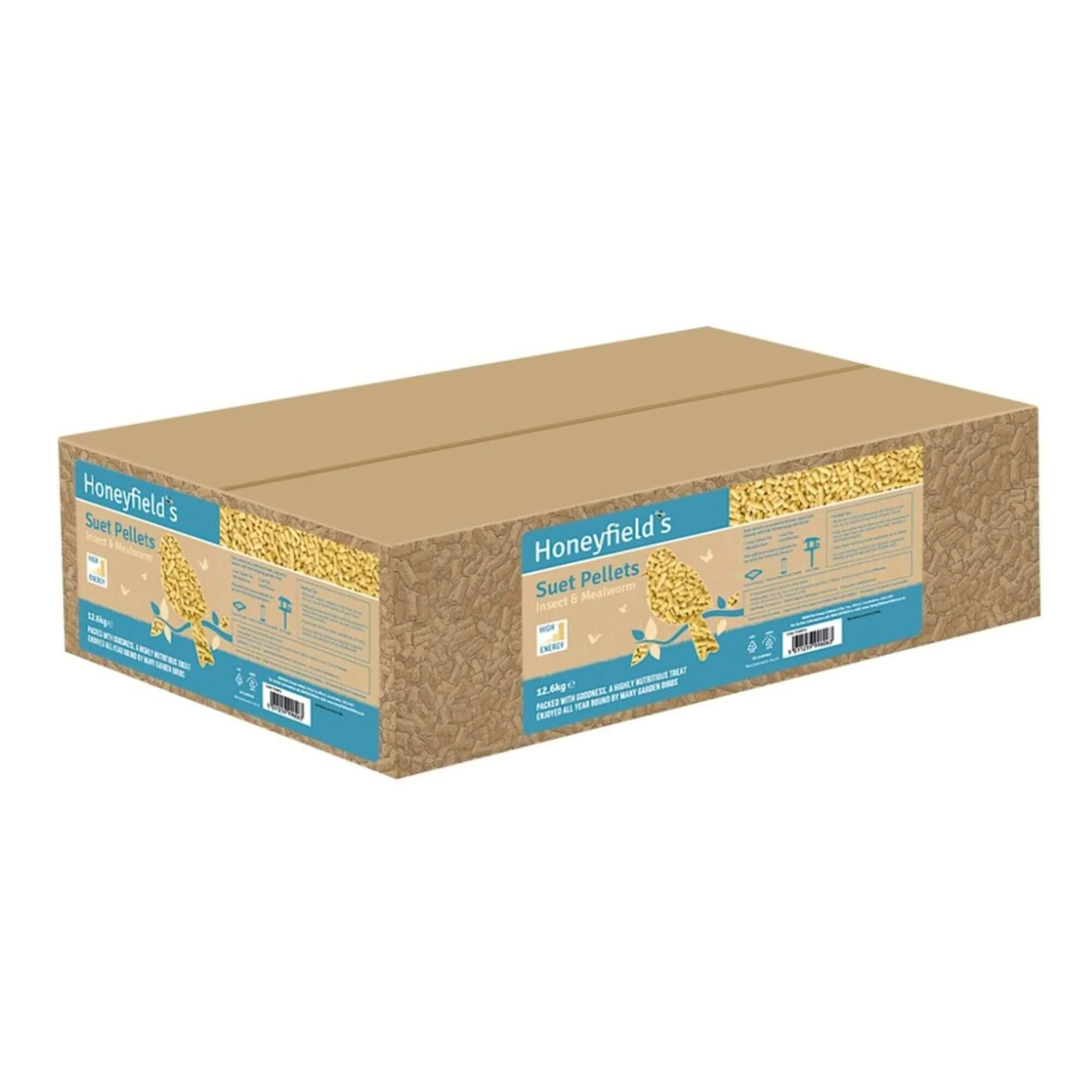 Honeyfield's Mealworm & Insect Suet Pellets 12.6kg