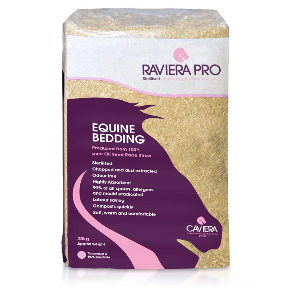 Caviera Raviera Pro Sterilised Rape Straw 20kg