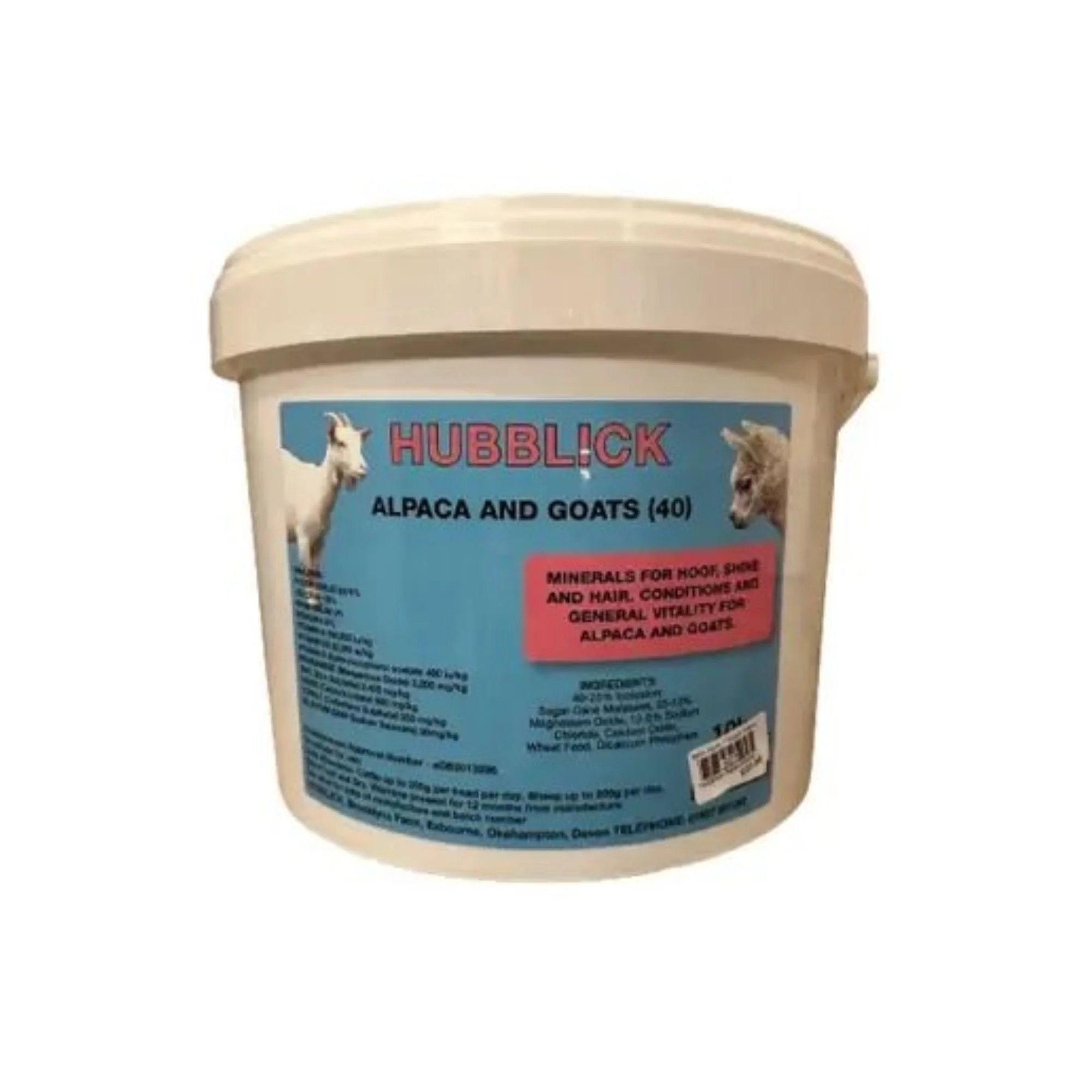 Hubblick Alpaca & Goat Lick 10kg