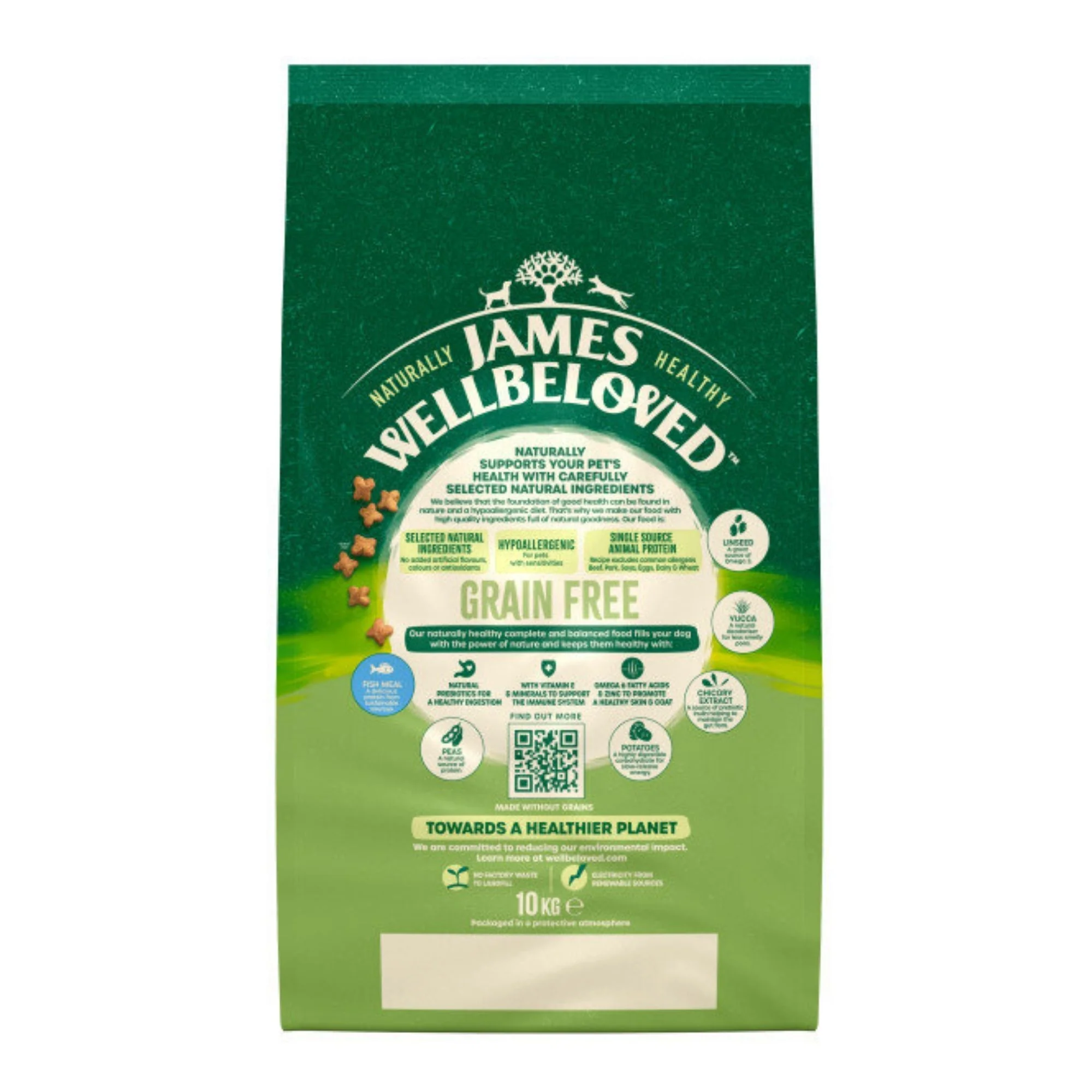 James Wellbeloved Adult Grain Free Fish & Vegetable 10kg - Image 3