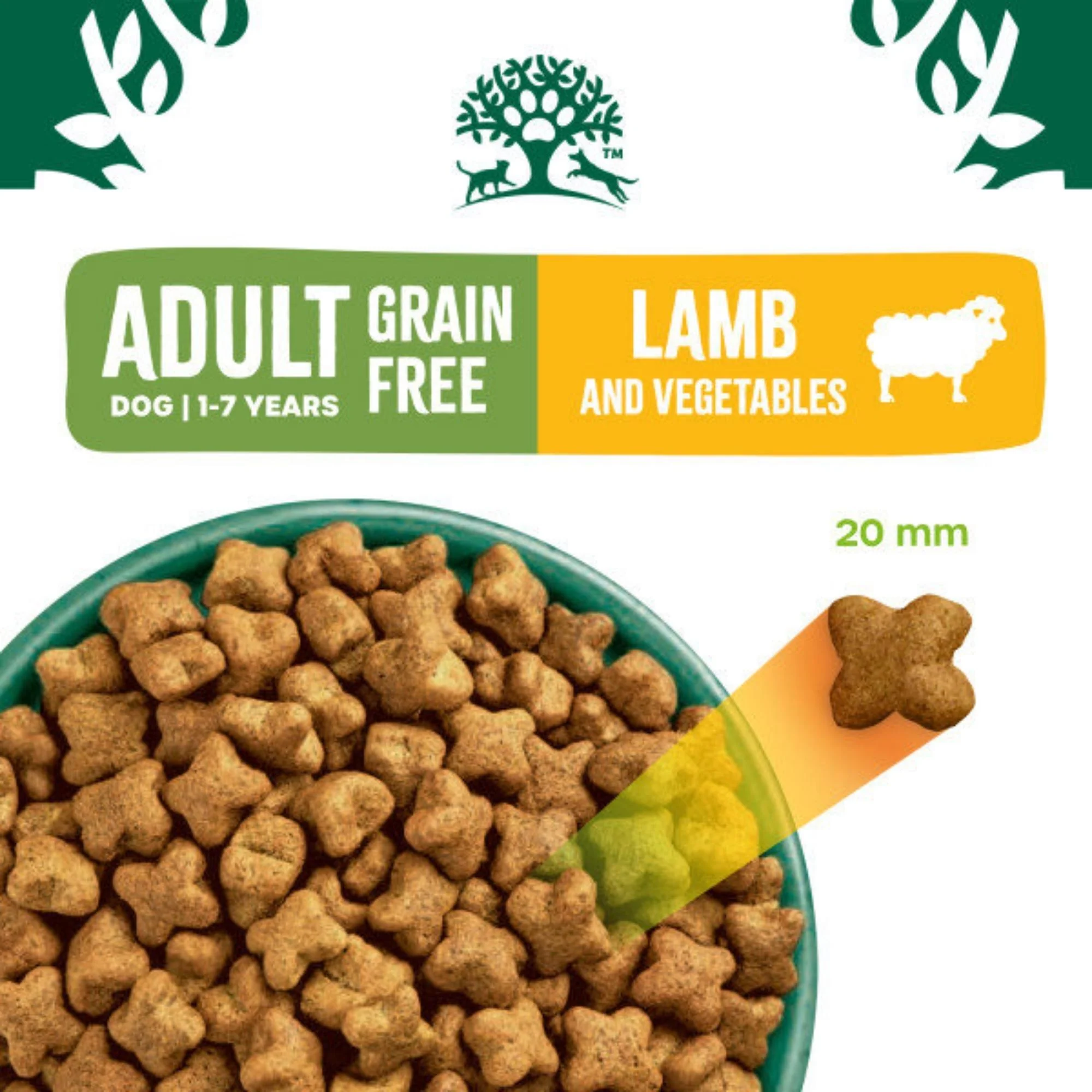 James Wellbeloved Adult Grain Free Lamb & Vegetable 10kg - Image 2