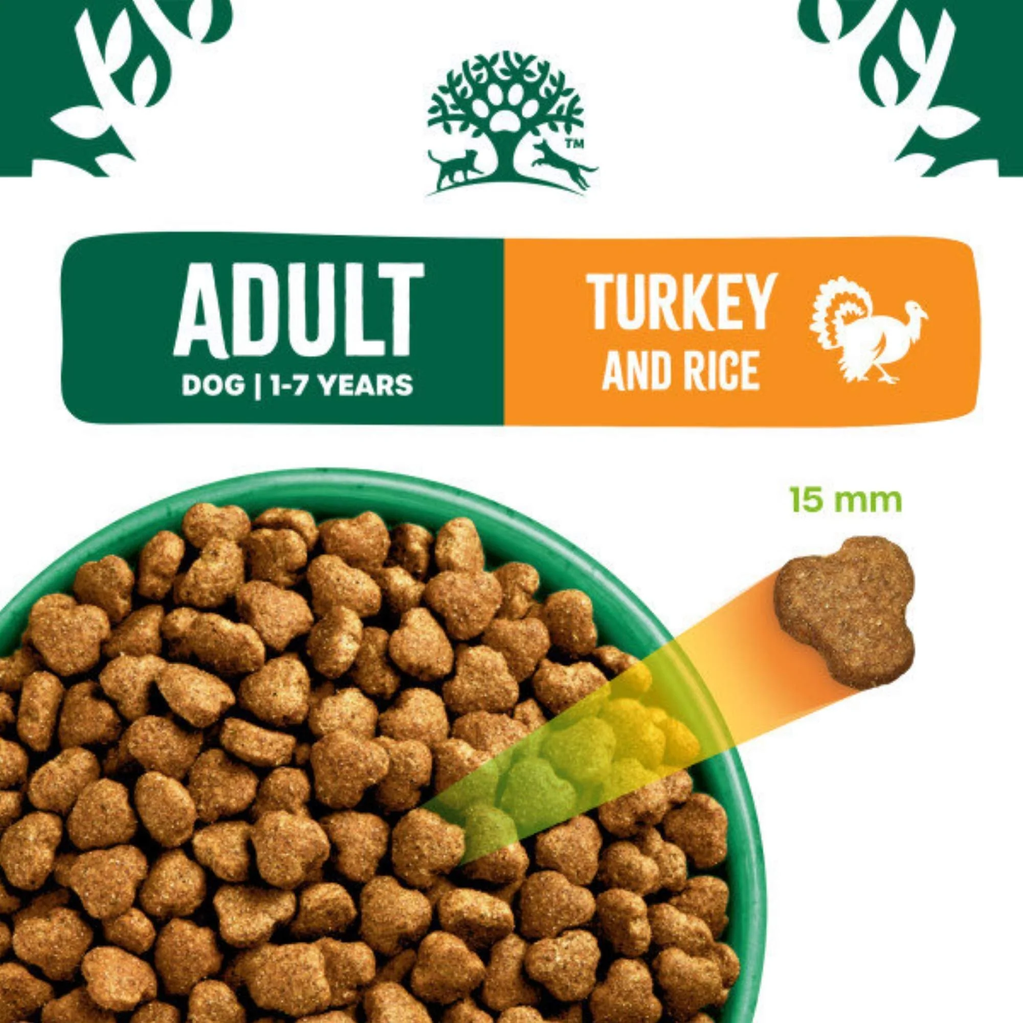 James Wellbeloved Adult Turkey & Rice 15kg - Image 2