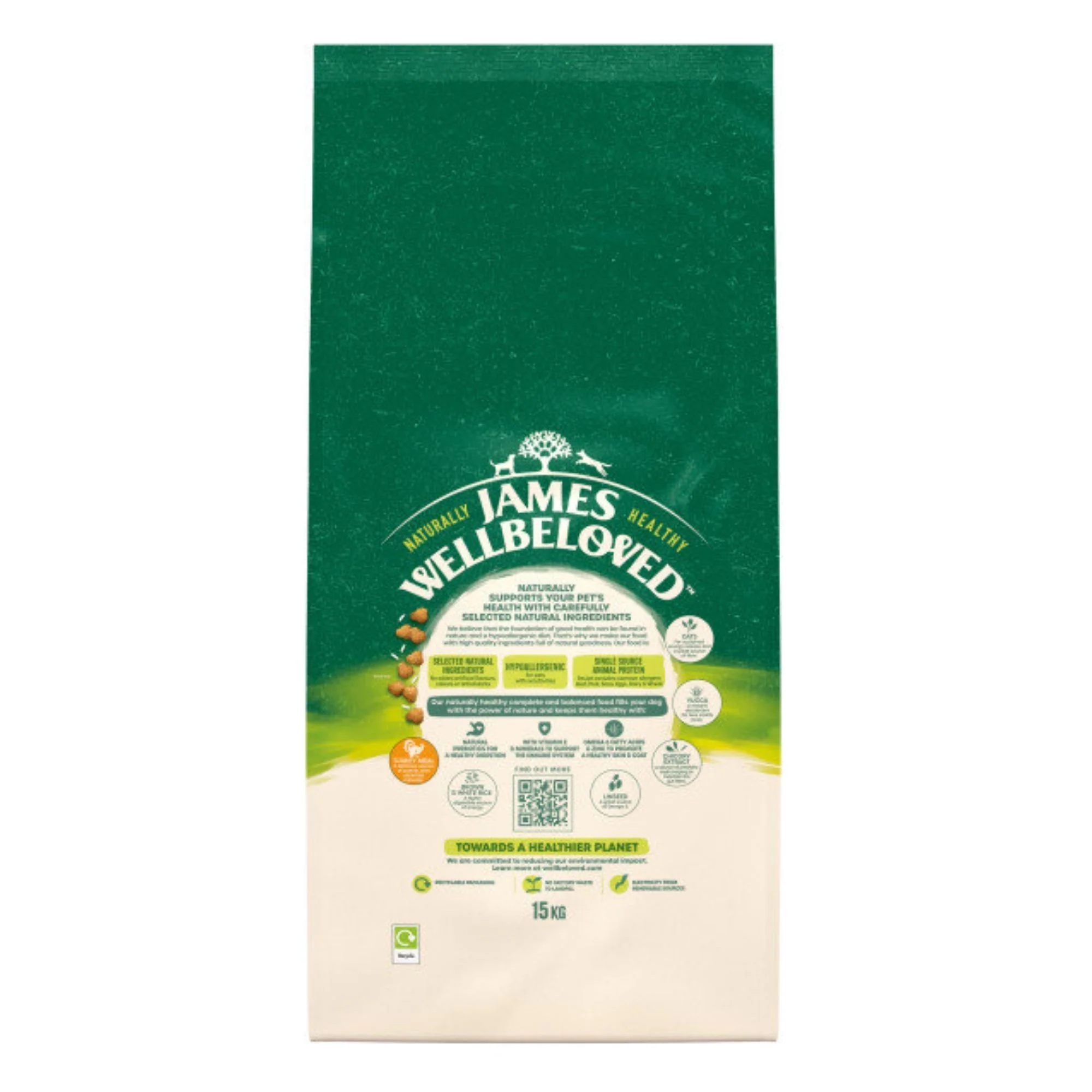 James Wellbeloved Adult Turkey & Rice 15kg - Image 3