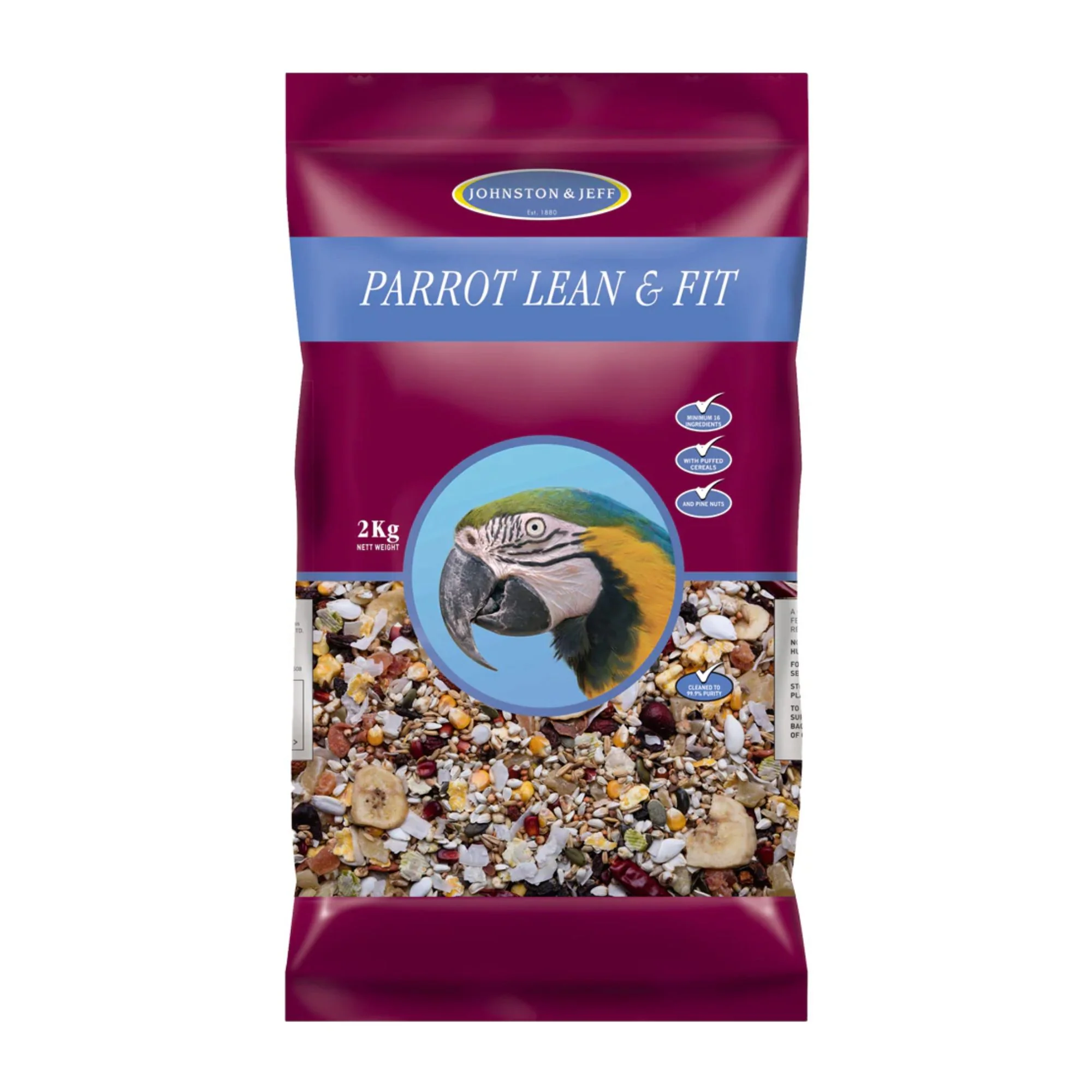 Johnston & Jeff Parrot Lean & Fit 6 x 2kg - Image 3