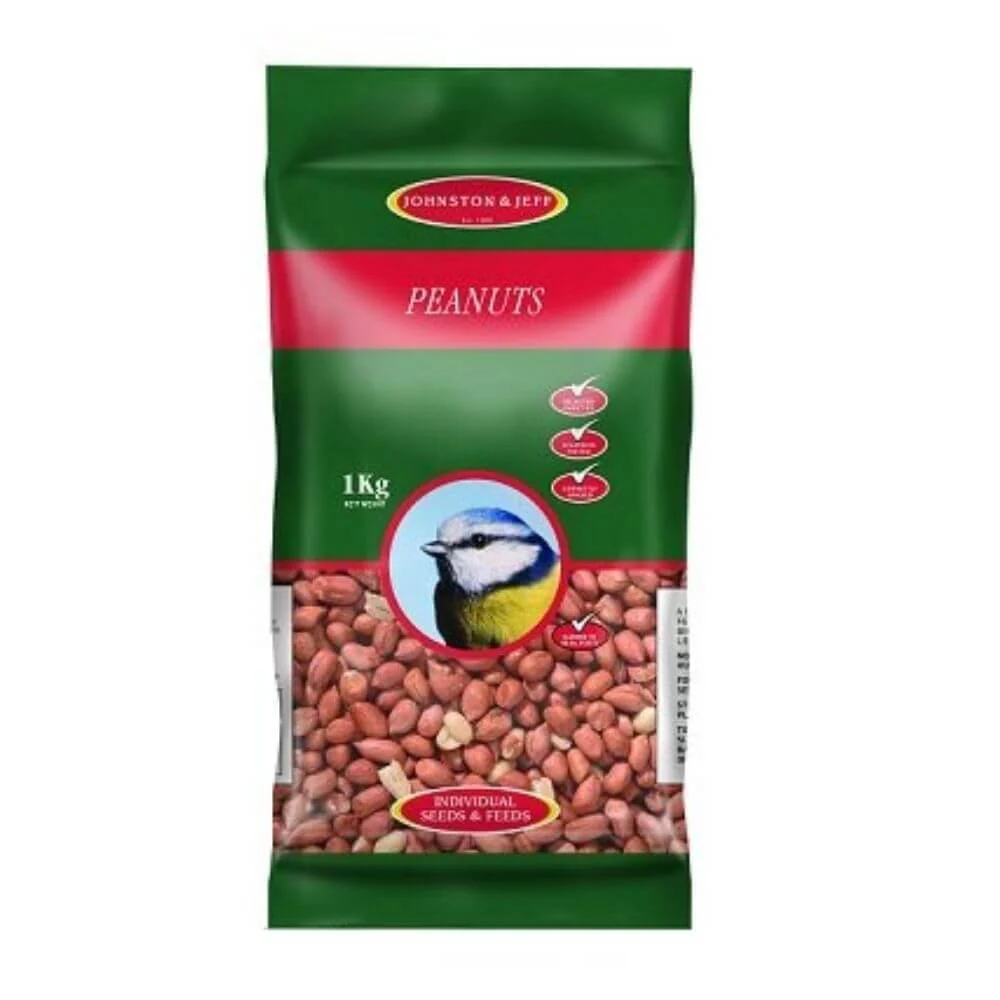 Johnston & Jeff Premium Peanuts for Birds
