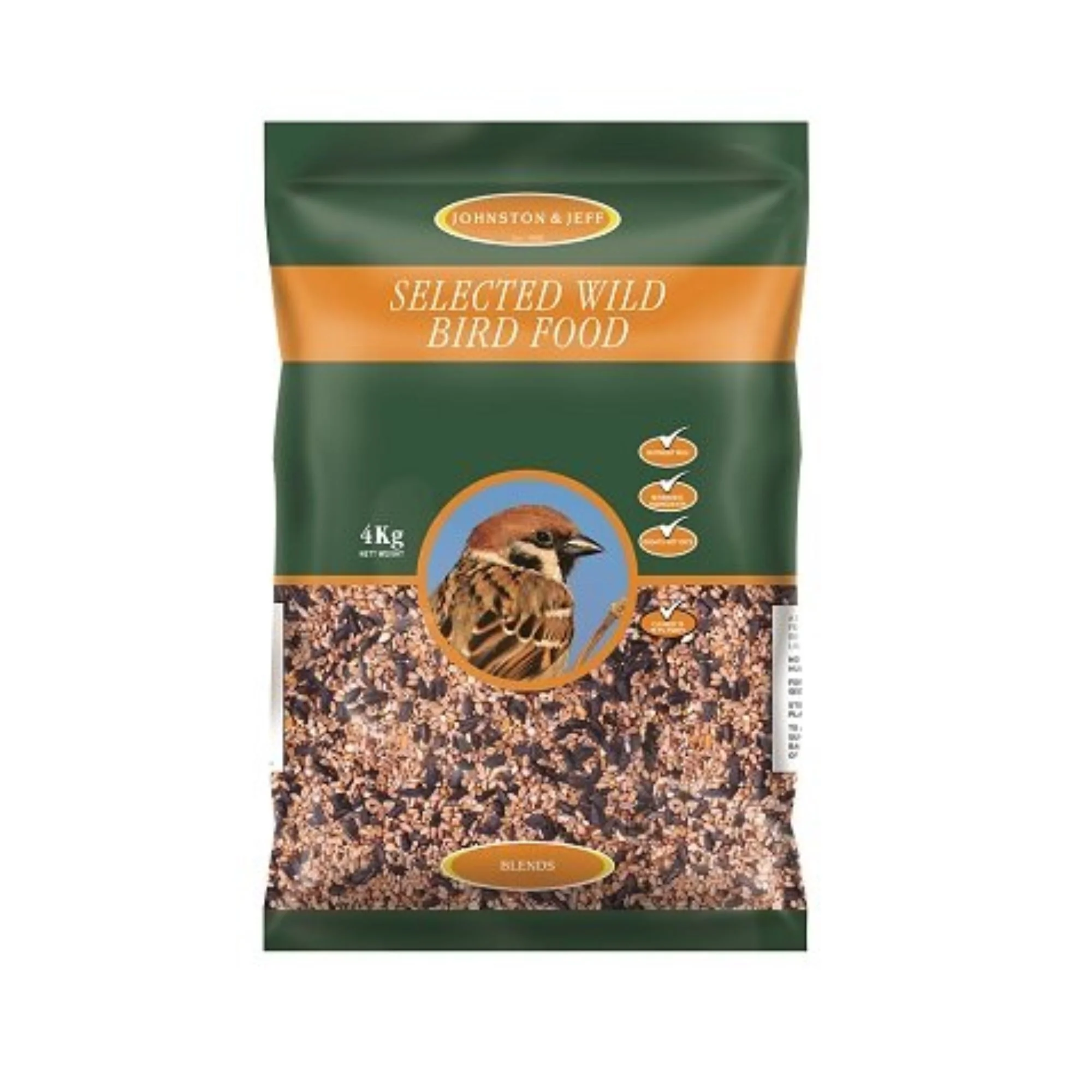 Johnston & Jeff Wild Bird Food 4kg