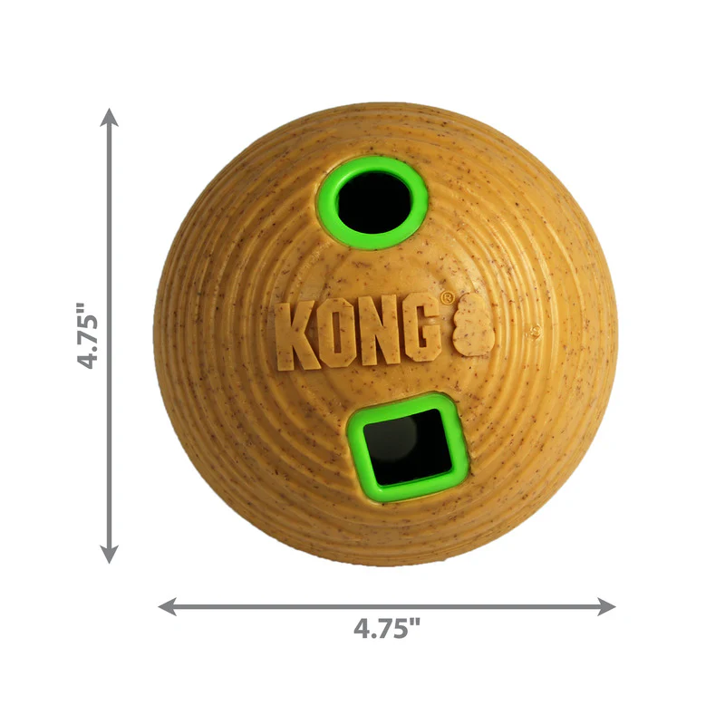 KONG Bamboo Feeder Ball - Medium - Image 4
