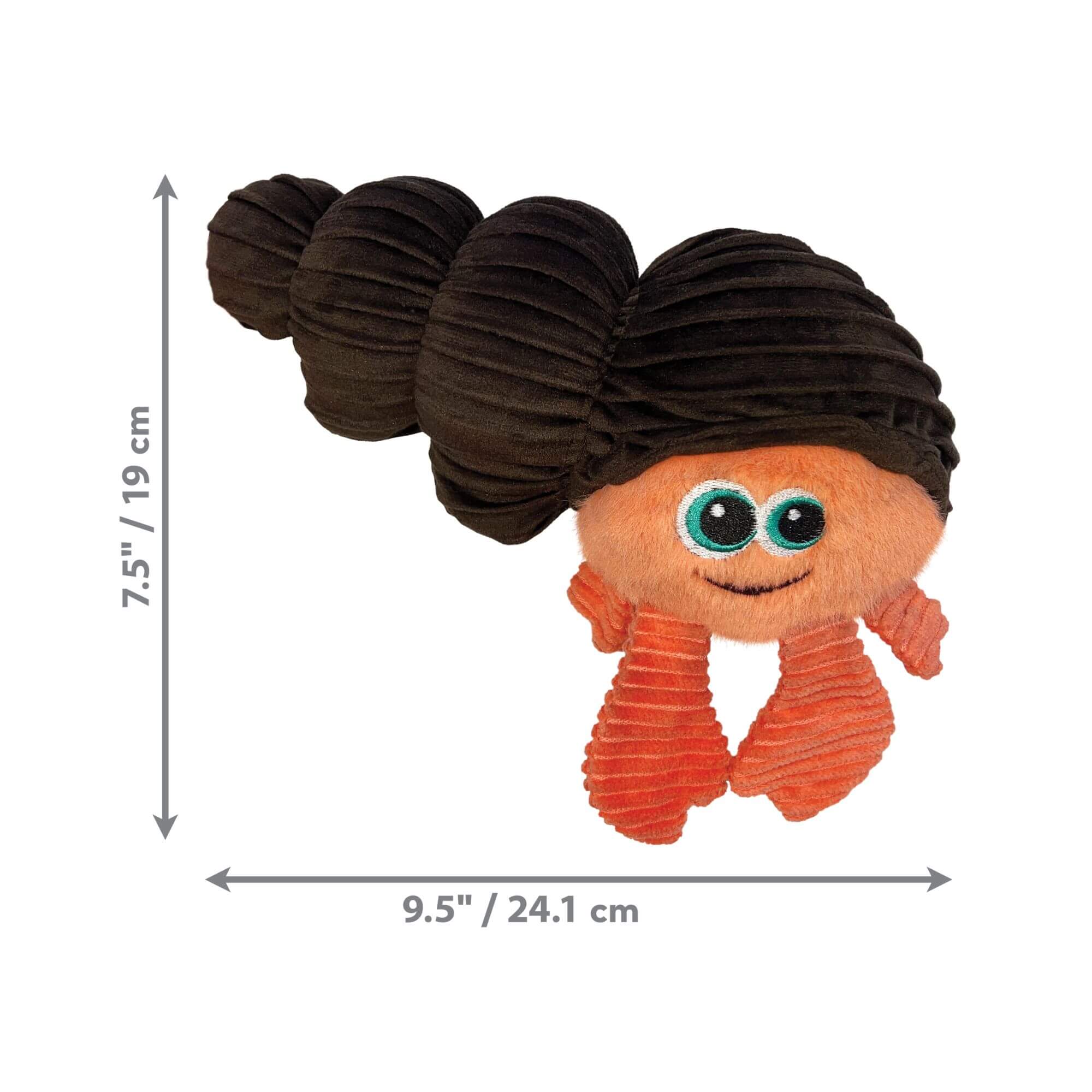 KONG Cuteseas Rufflez Hermit Crab - Image 2