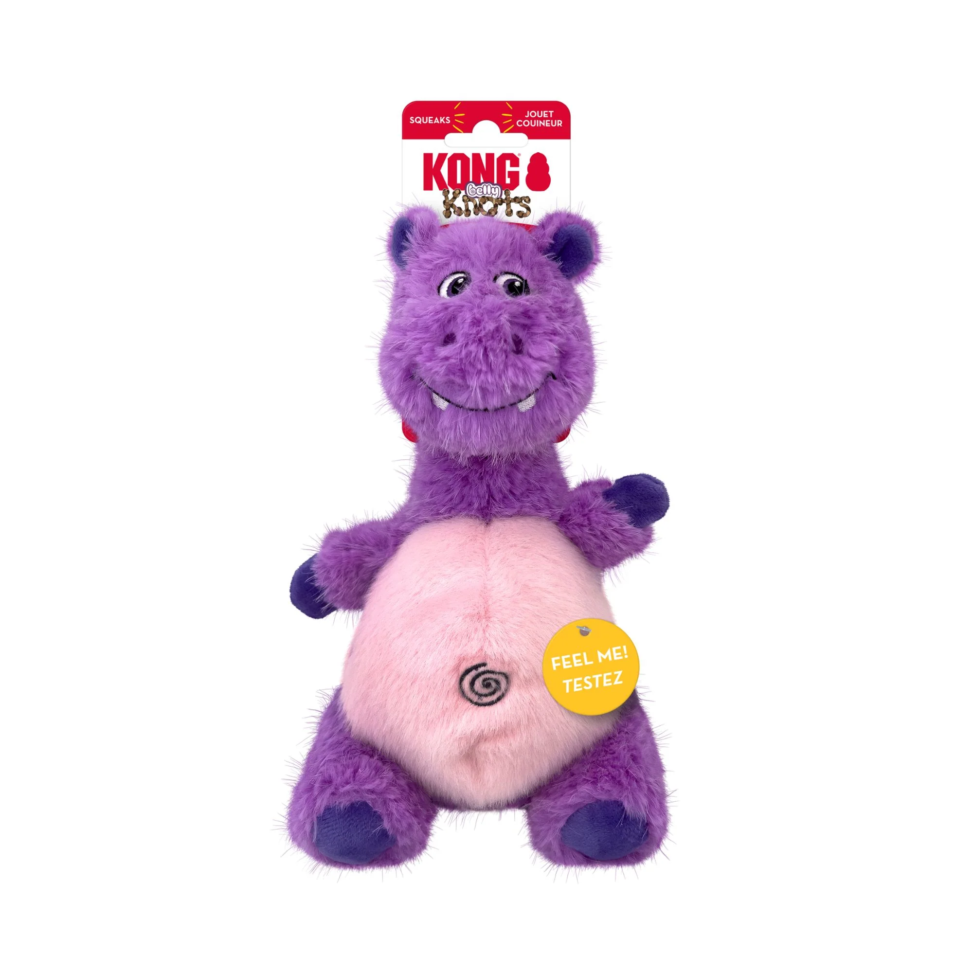 KONG Knots Belly Hippo