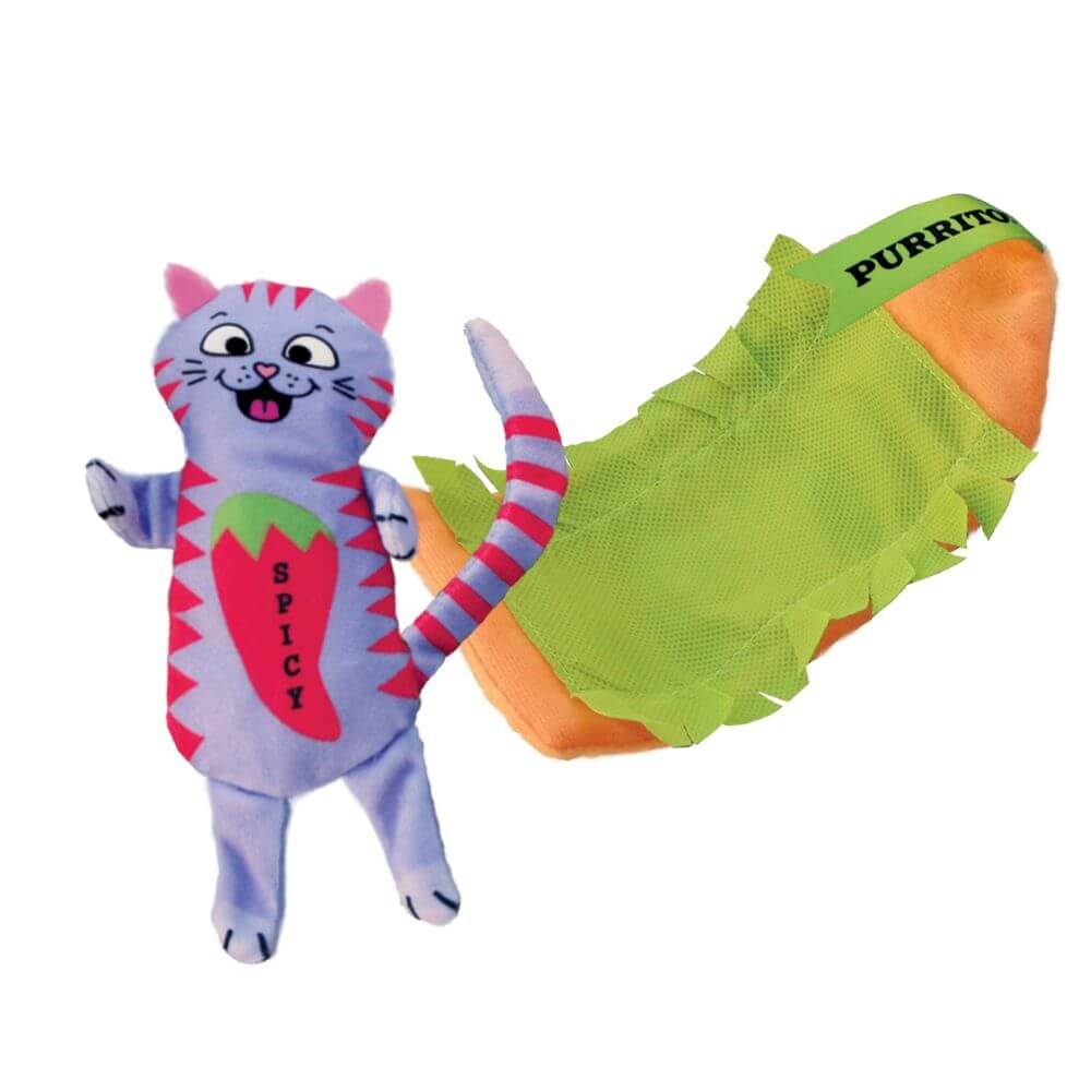 KONG Pull-A-Partz Purrito - Image 4