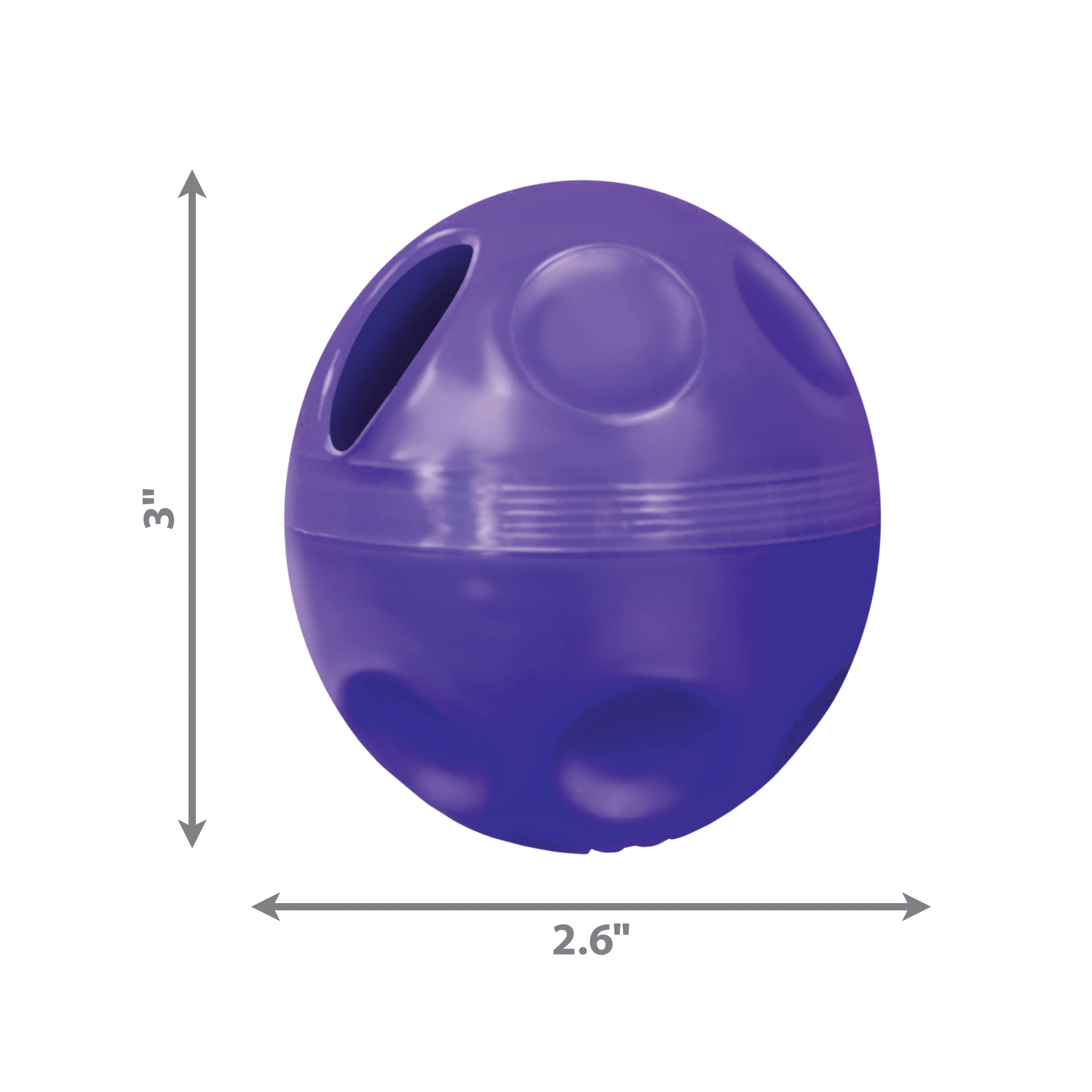 KONG Cat Treat Dispensing Ball - Image 2