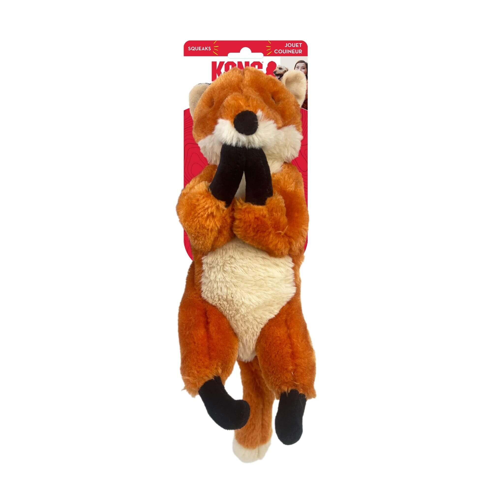KONG Wild Low Stuff Fox