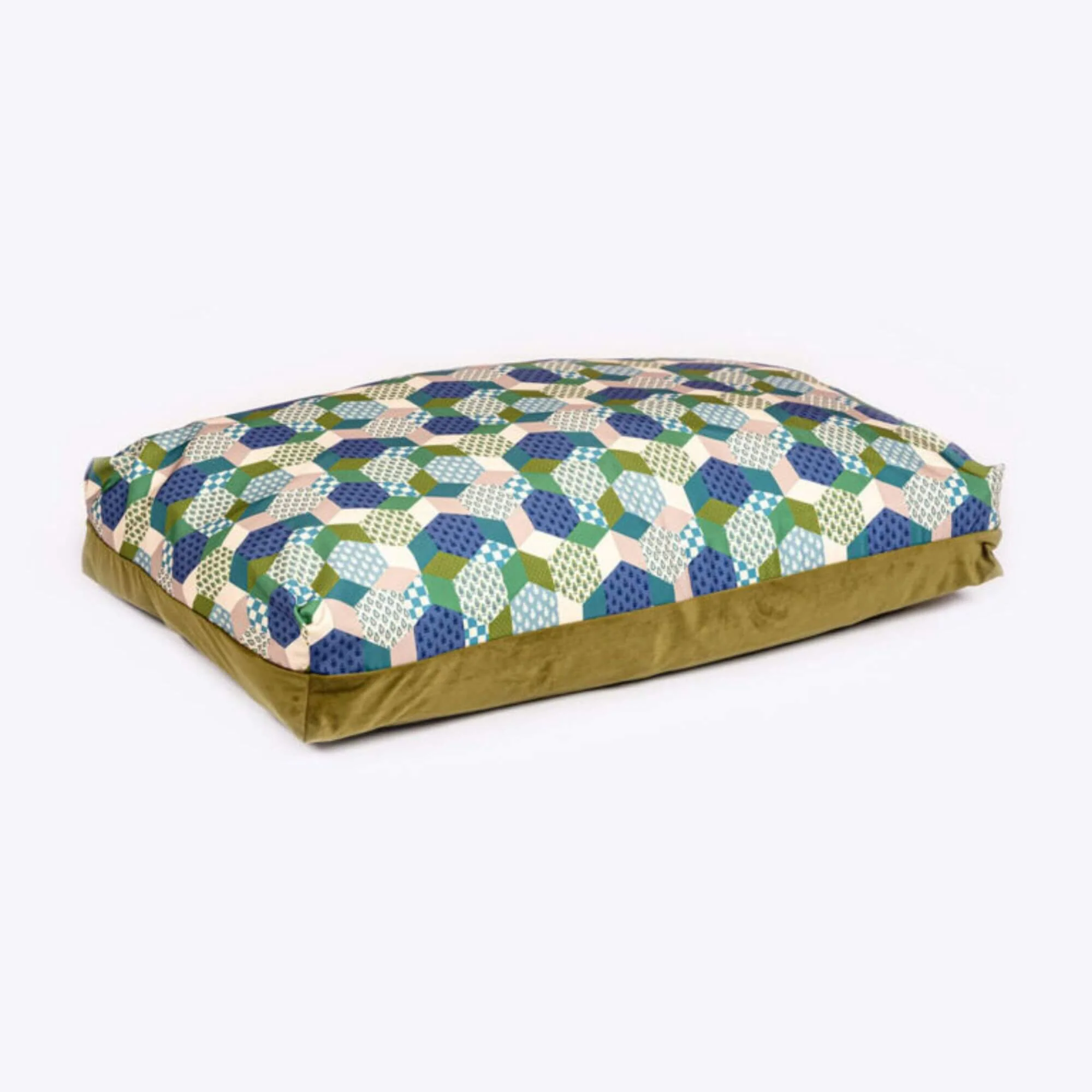 Laura Ashley Thistle Patchwork Duvet Dog Bed - Spare Cover - Image 2