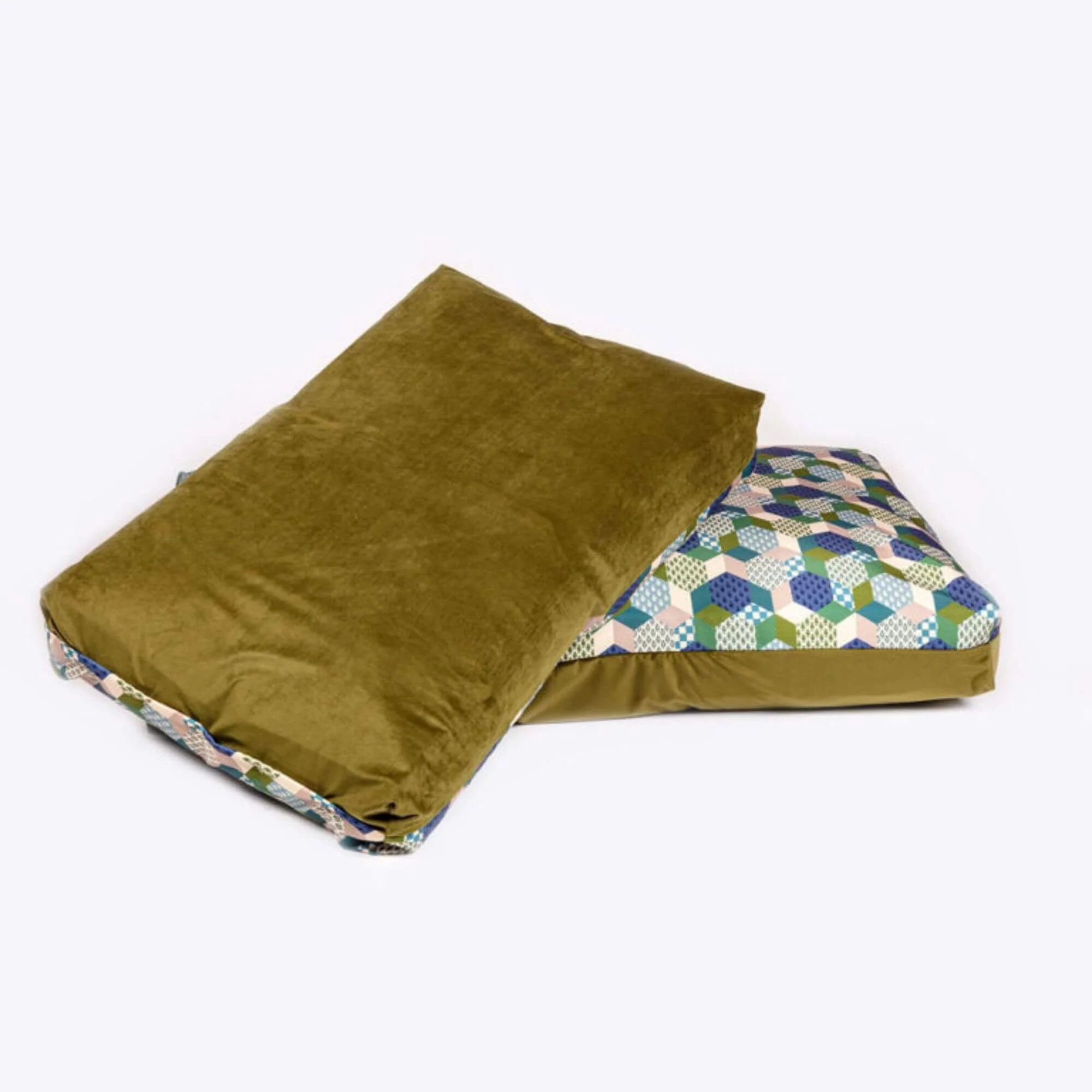 Laura Ashley Thistle Patchwork Duvet Dog Bed - Spare Cover - Image 3