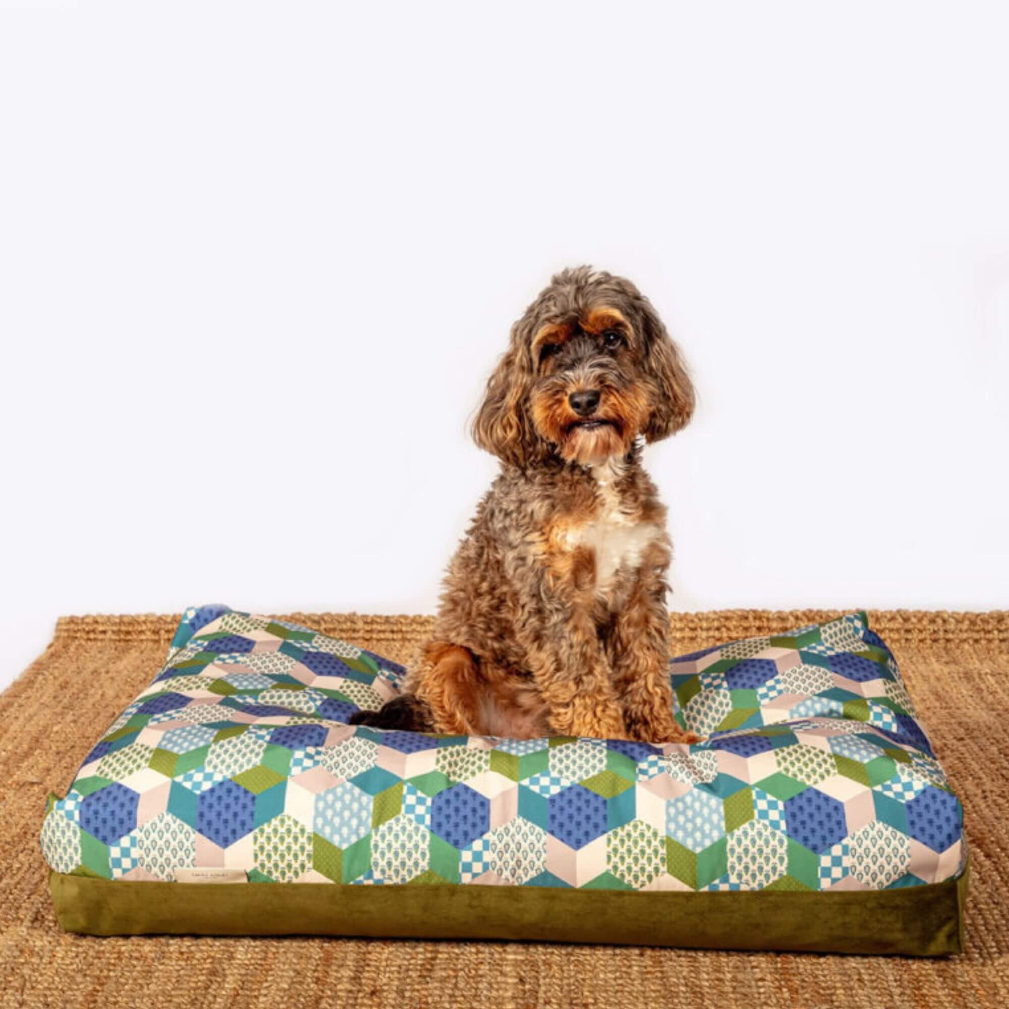 Laura Ashley Thistle Patchwork Duvet Dog Bed - Spare Cover - Image 5