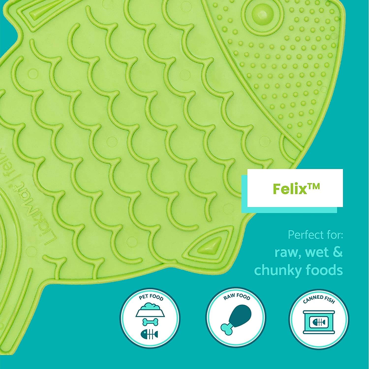 LickiMat Felix Slow Feeder Mat for Cats - Image 4