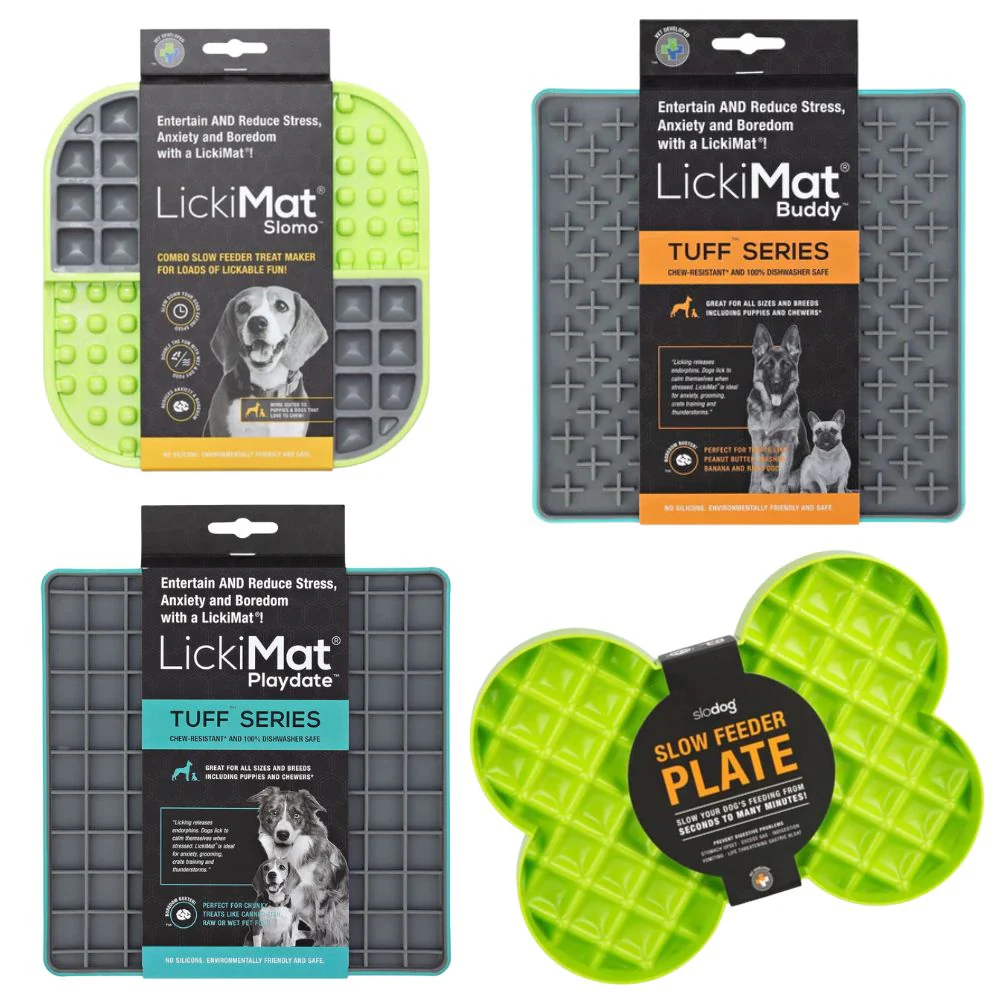 LickiMat Tuff Series Slow Feeder Bundle for Dogs