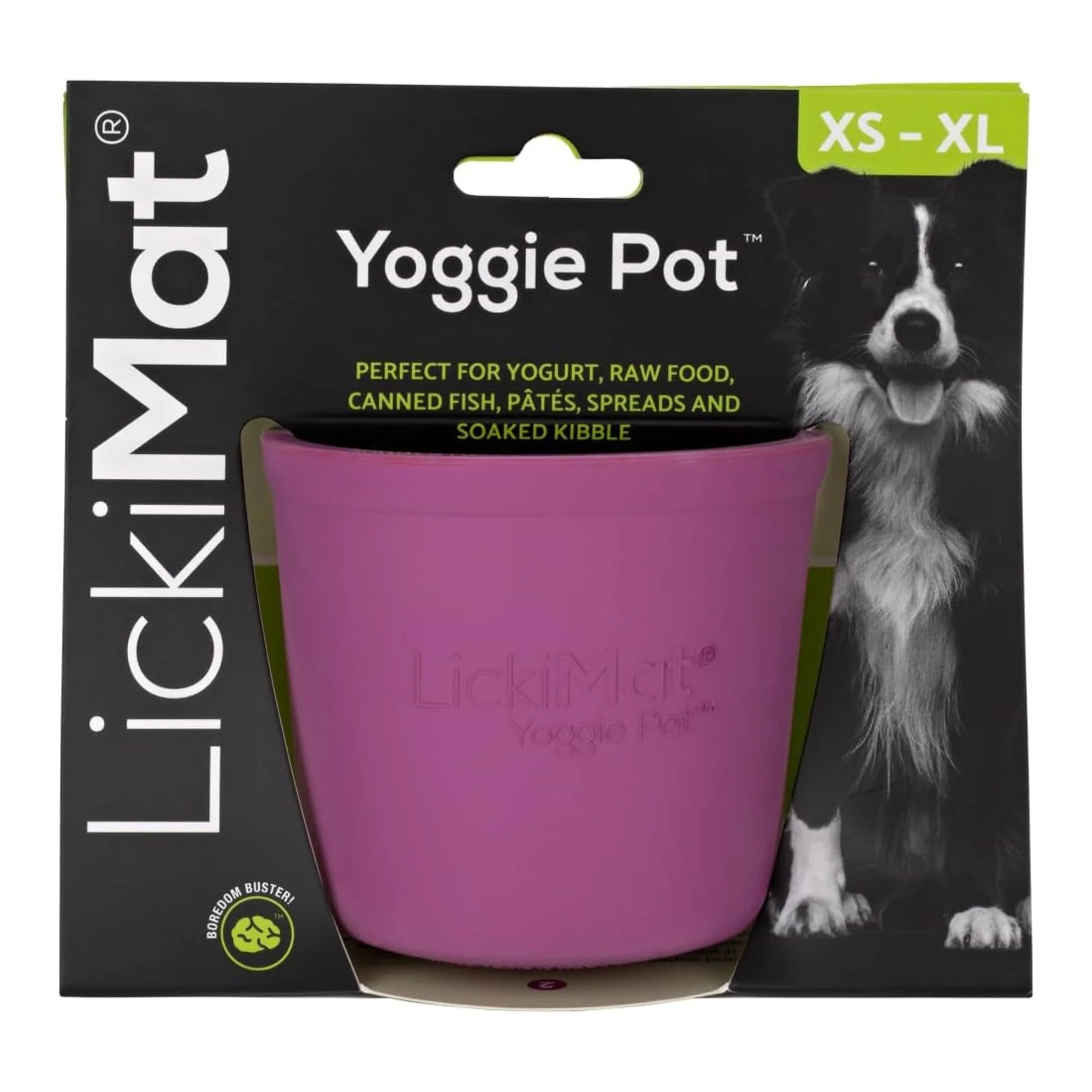 LickiMat Yoggie Pot Boredom Buster Feeder for Dogs - Image 3