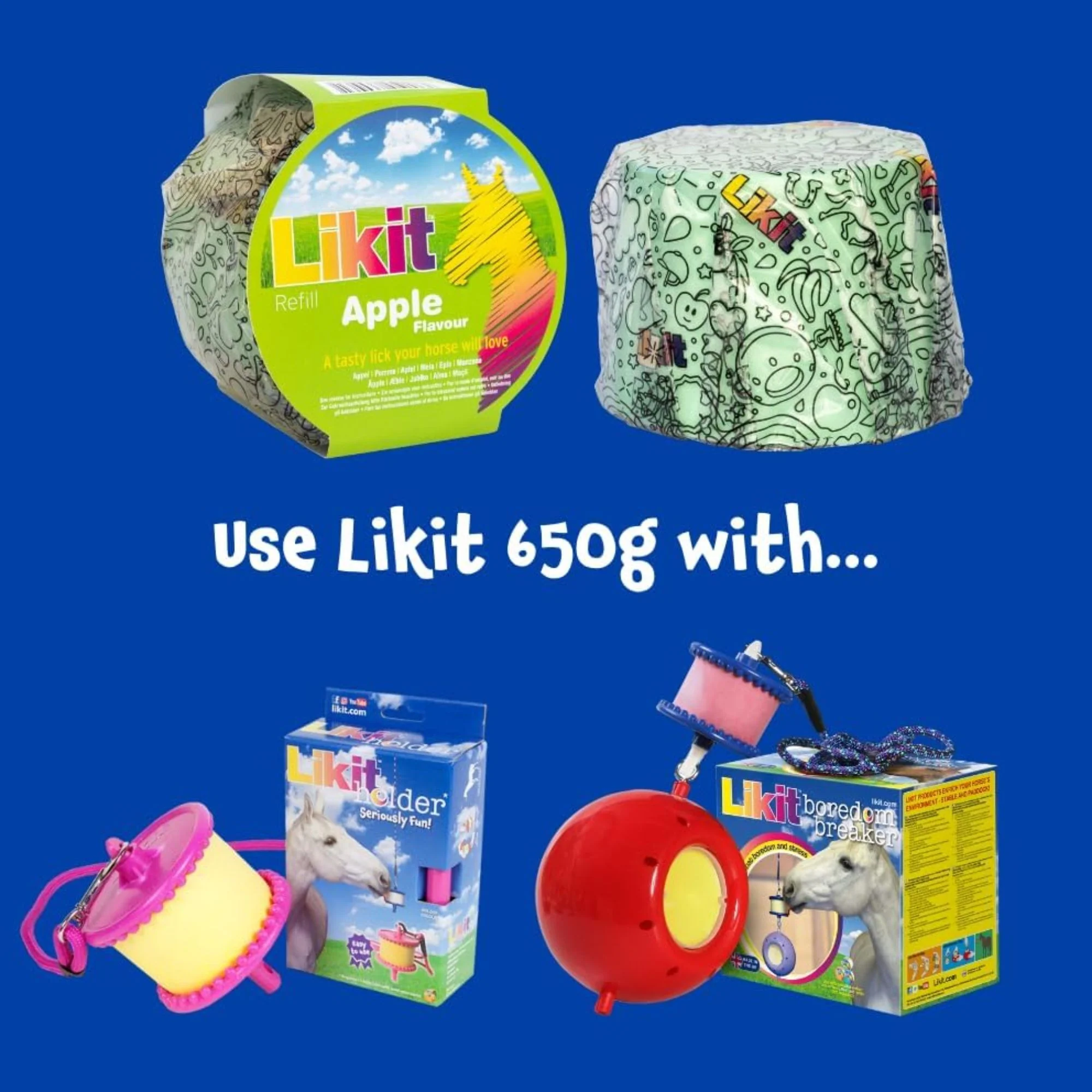 Likit Refill Assorted Flavours Horse & Pony Lick 12 x 650g - Image 4