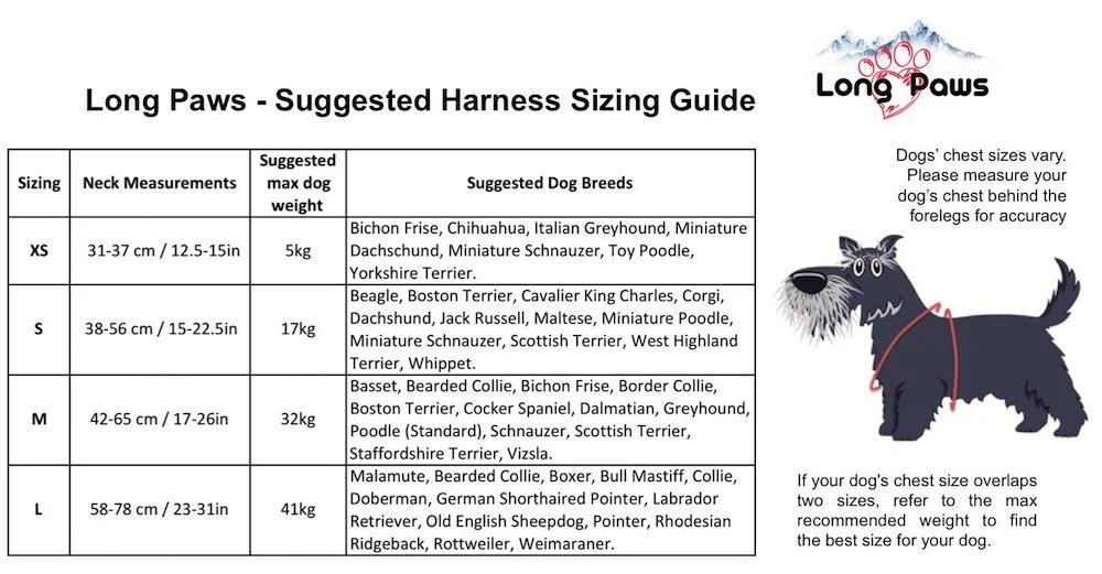 Long Paws Reflective Comfort Dog Harness - Image 3