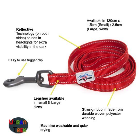 Long Paws Urban Trek Reflective Dog Lead - Image 6