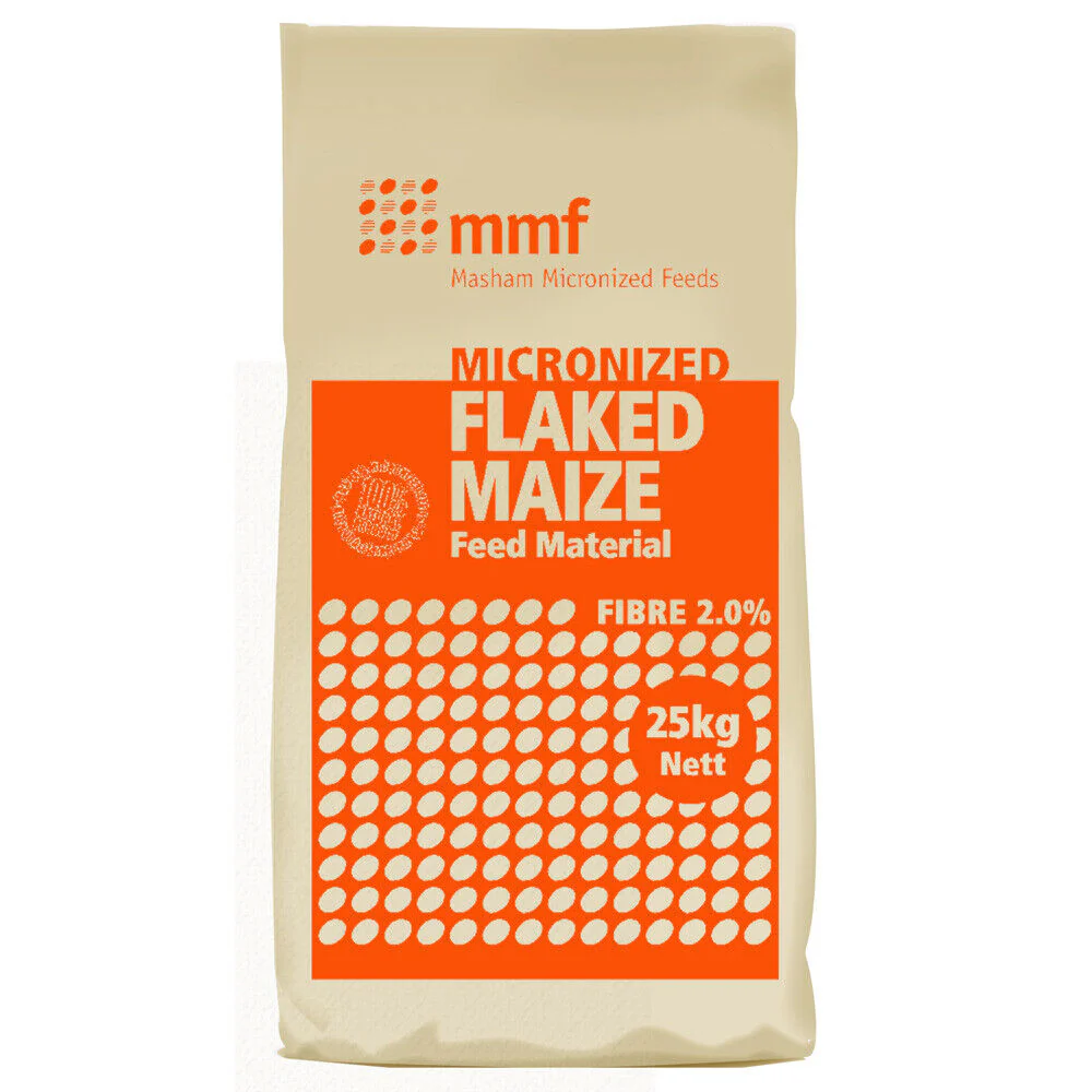 Masham Micronized Feeds Flaked Maize 25kg