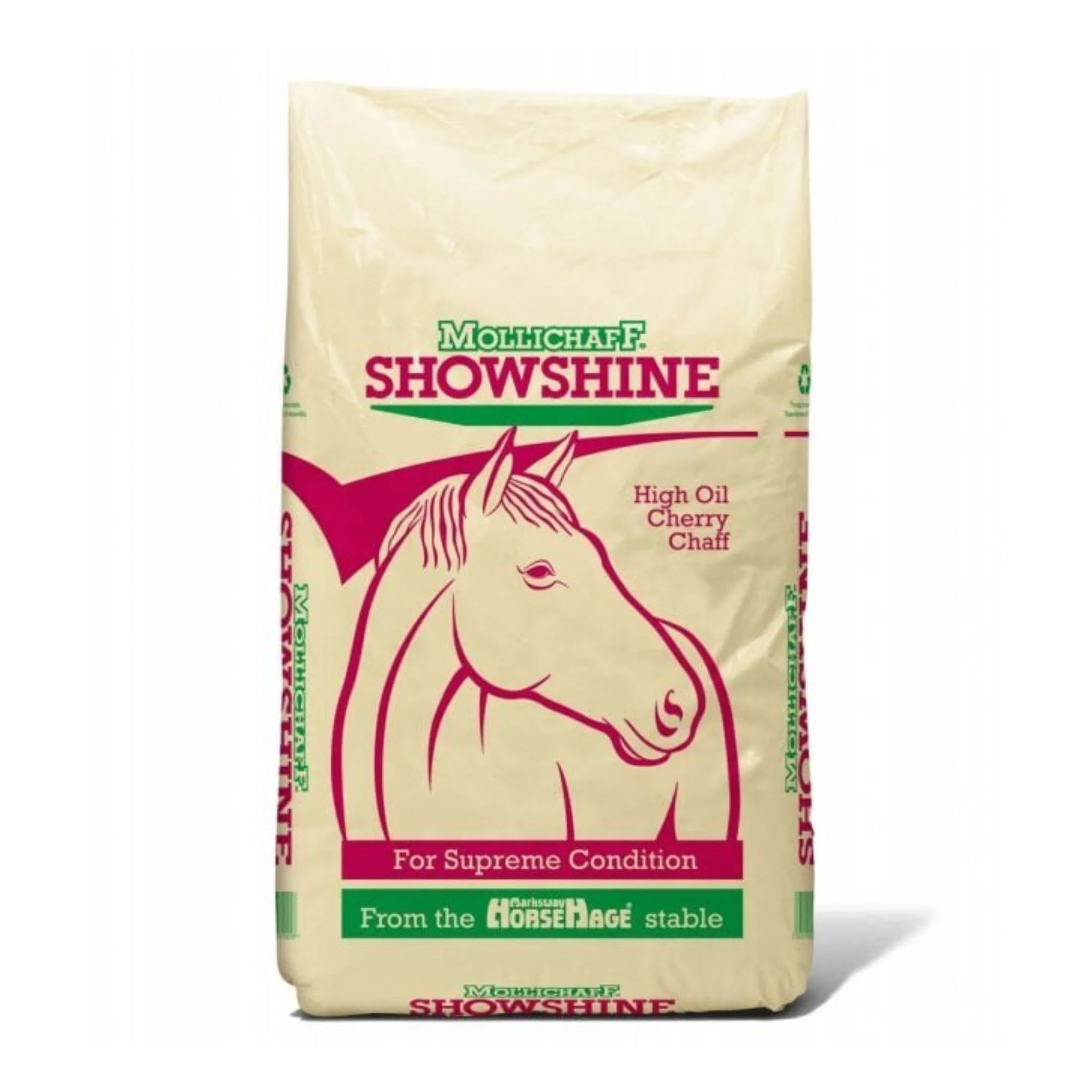 Mollichaff Showshine High Oil Cherry Chaff 12.5kg