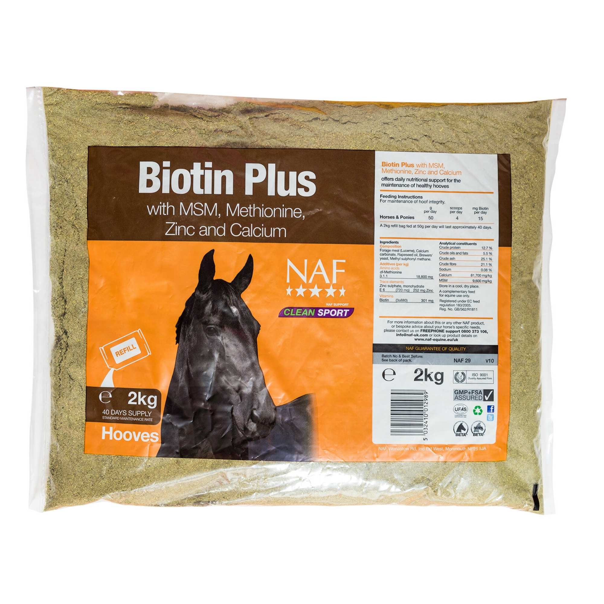 NAF Biotin Refill Hoof Supplement 2kg