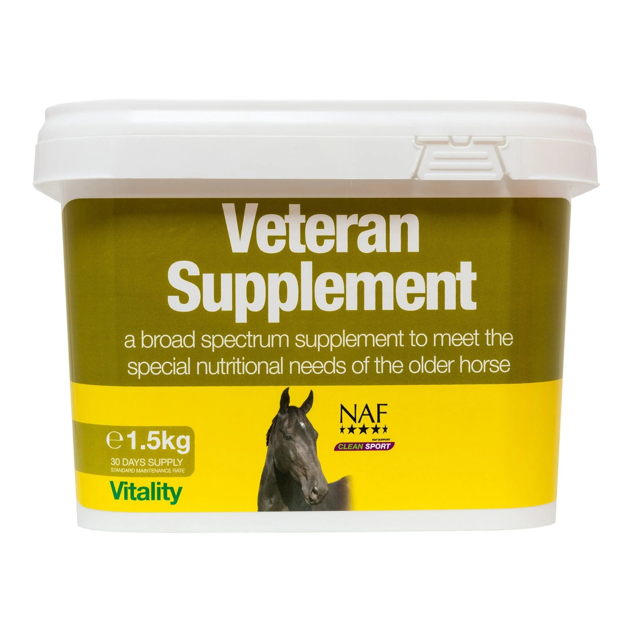 NAF Veteran Supplement for Horses 1.5kg