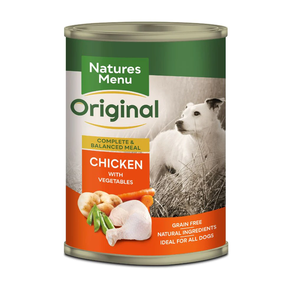 Natures Menu Chicken & Vegetable Dog Food 12 x 400g