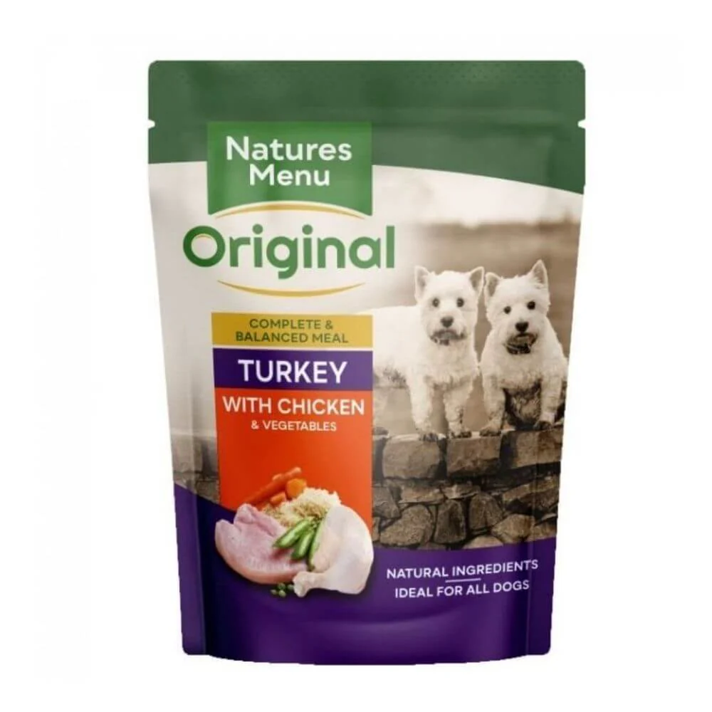 Natures Menu Dog Chicken & Turkey 8 x 300g