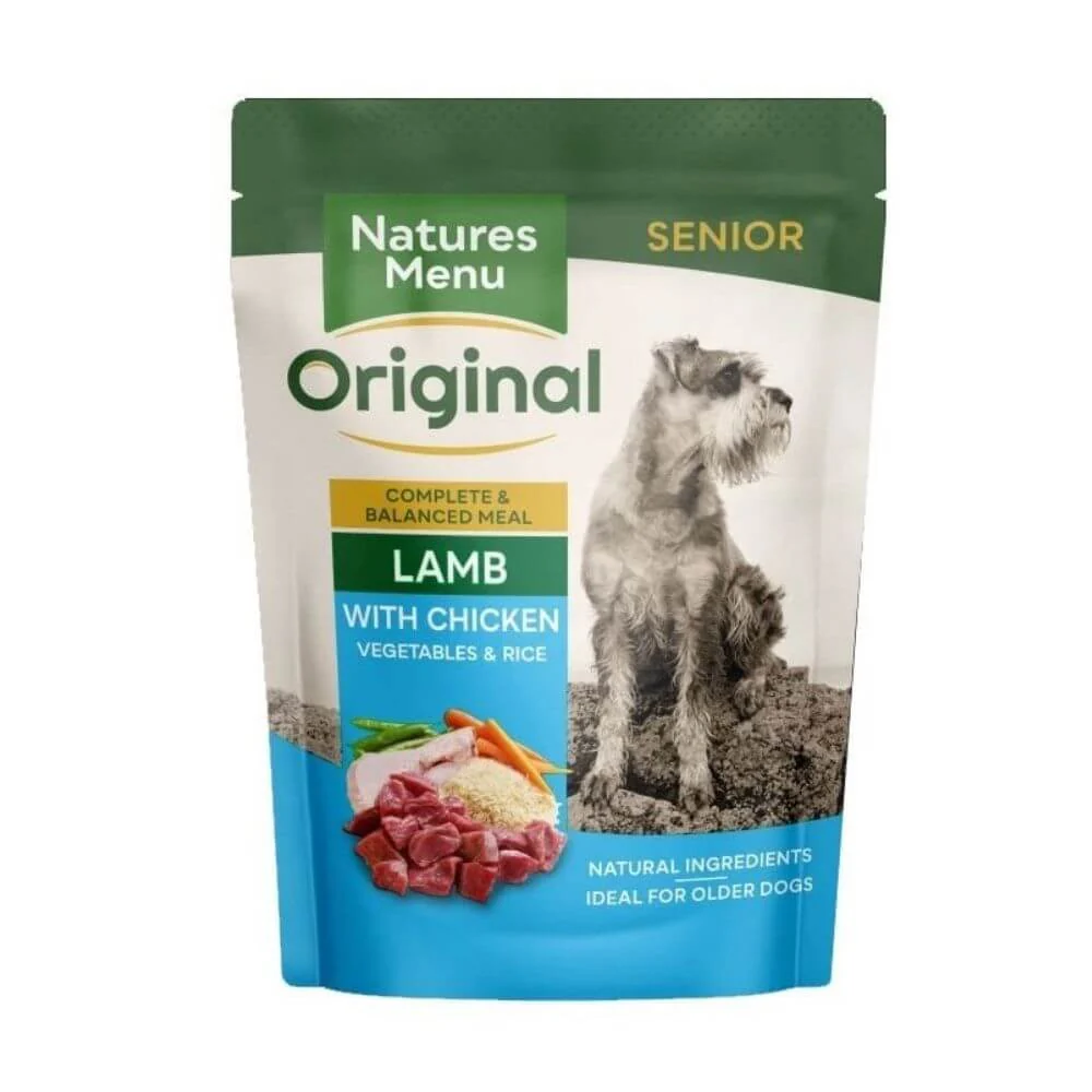 Natures Menu Dog Senior Lamb 8 x 300g