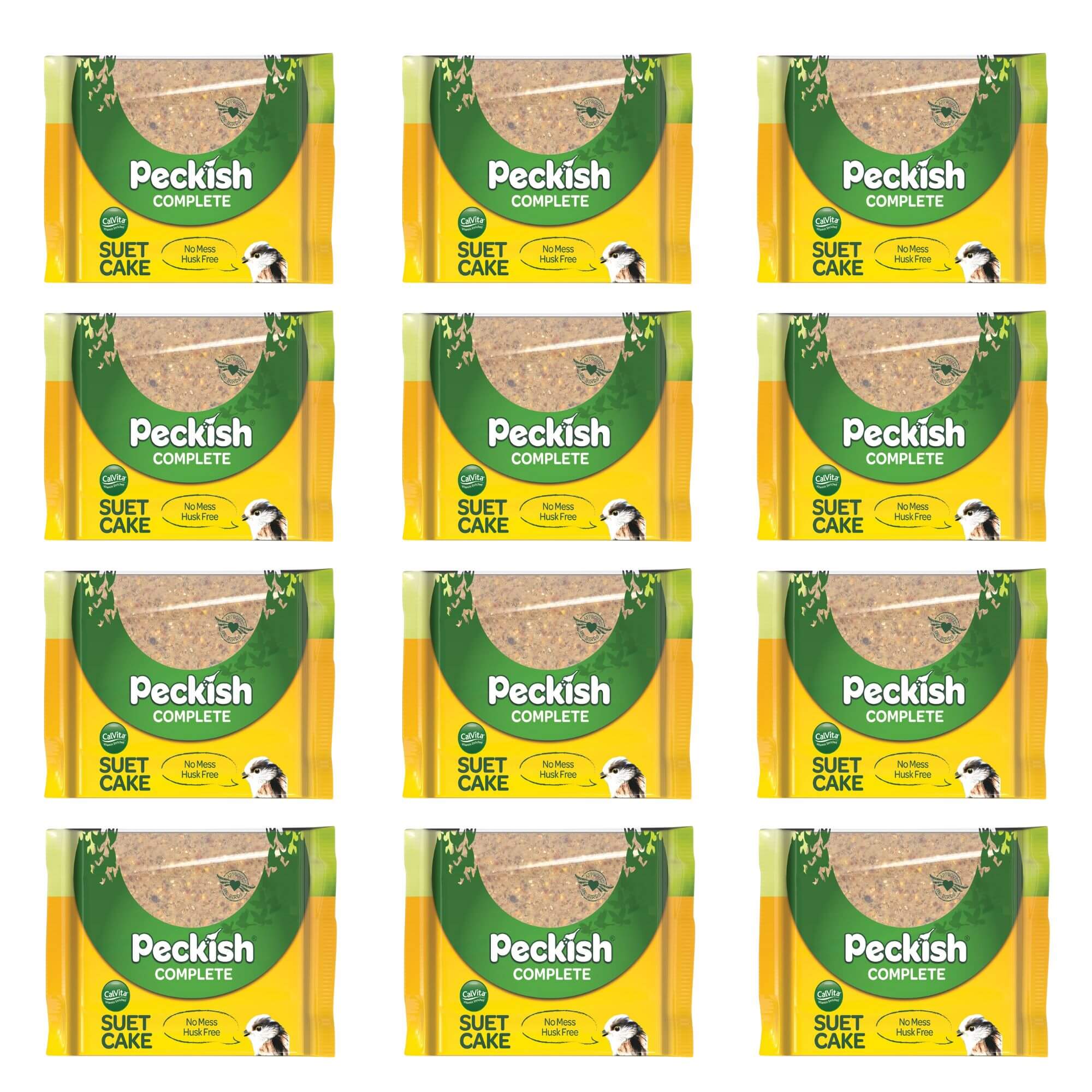 Peckish Complete All Seasons Suet Cake 12 x 300g
