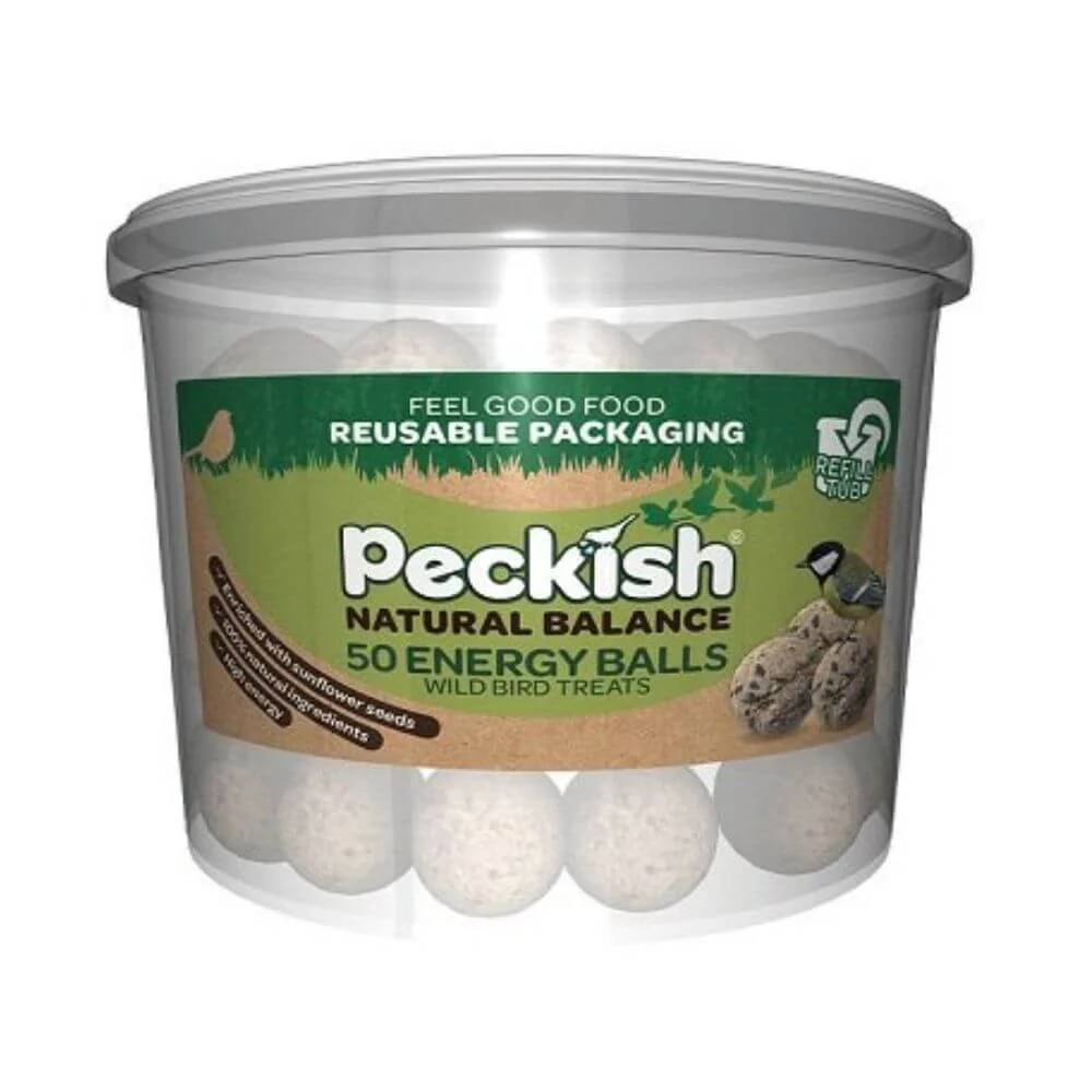 Peckish Natural Balance Energy Balls 50 Tub