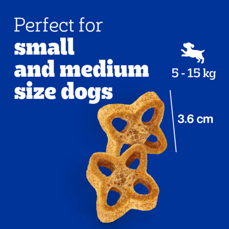 Pedigree Dentastix Dog Treats Chewy Chunx Chicken Small 5 x 68g - Image 3