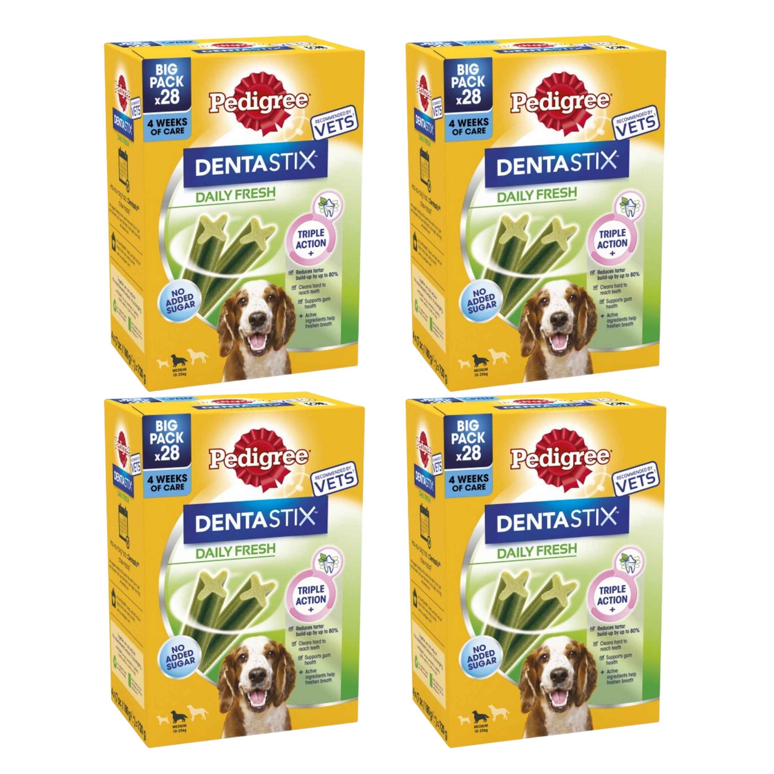 Pedigree Dentastix Fresh Daily Dental Medium Dog Chew x 112 Sticks