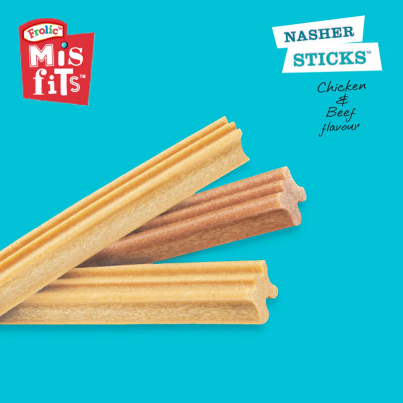 Pedigree Misfits Nasher Sticks Dog Treats Medium 175g x 10 Packs - Image 4