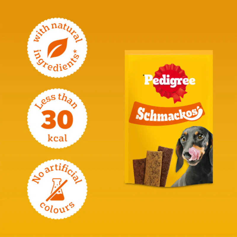 Pedigree Schmackos Fish Mix Dog Treats 20 Sticks x 9 Packs - Image 3