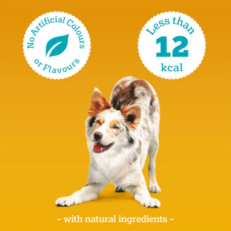 Pedigree Tasty Minis Chewy Cubes Chicken & Duck Dog Treats 130g x 8 Packs - Image 3