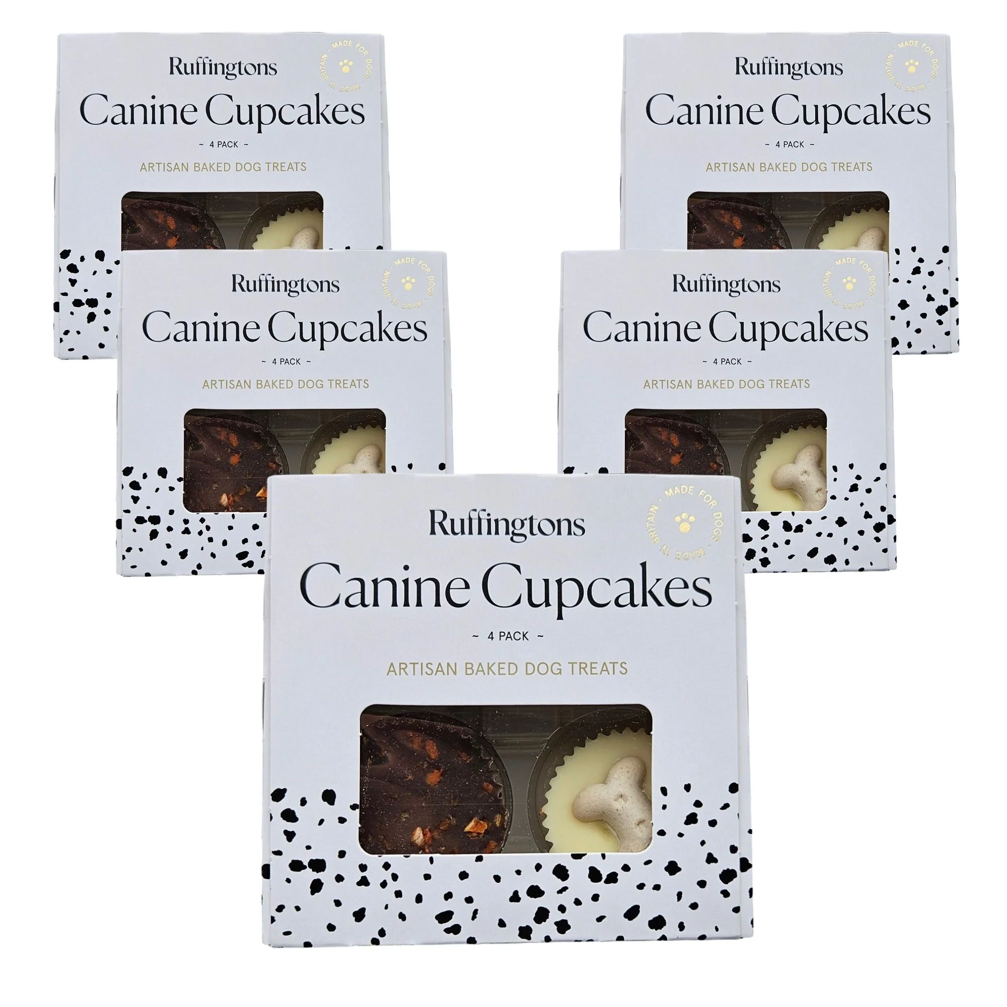 Ruffingtons Handcrafted Canine Cupcakes x 20