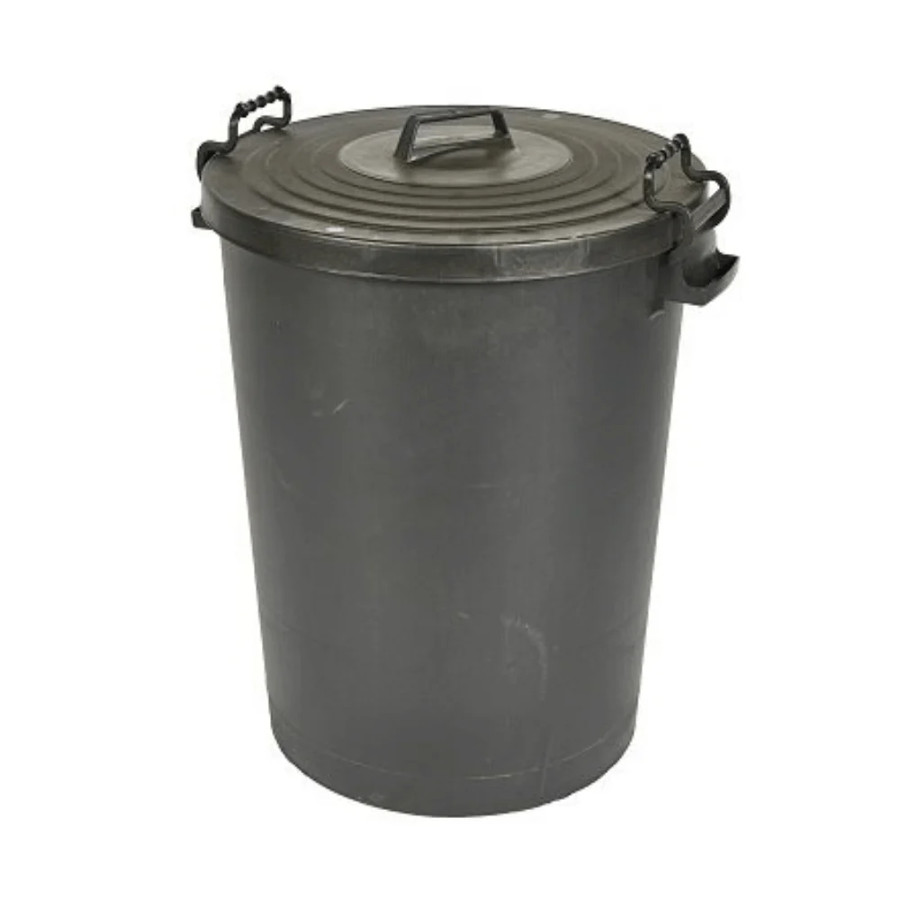 Saddlers Heavy Duty Feed Bin & Clip Lid 110L