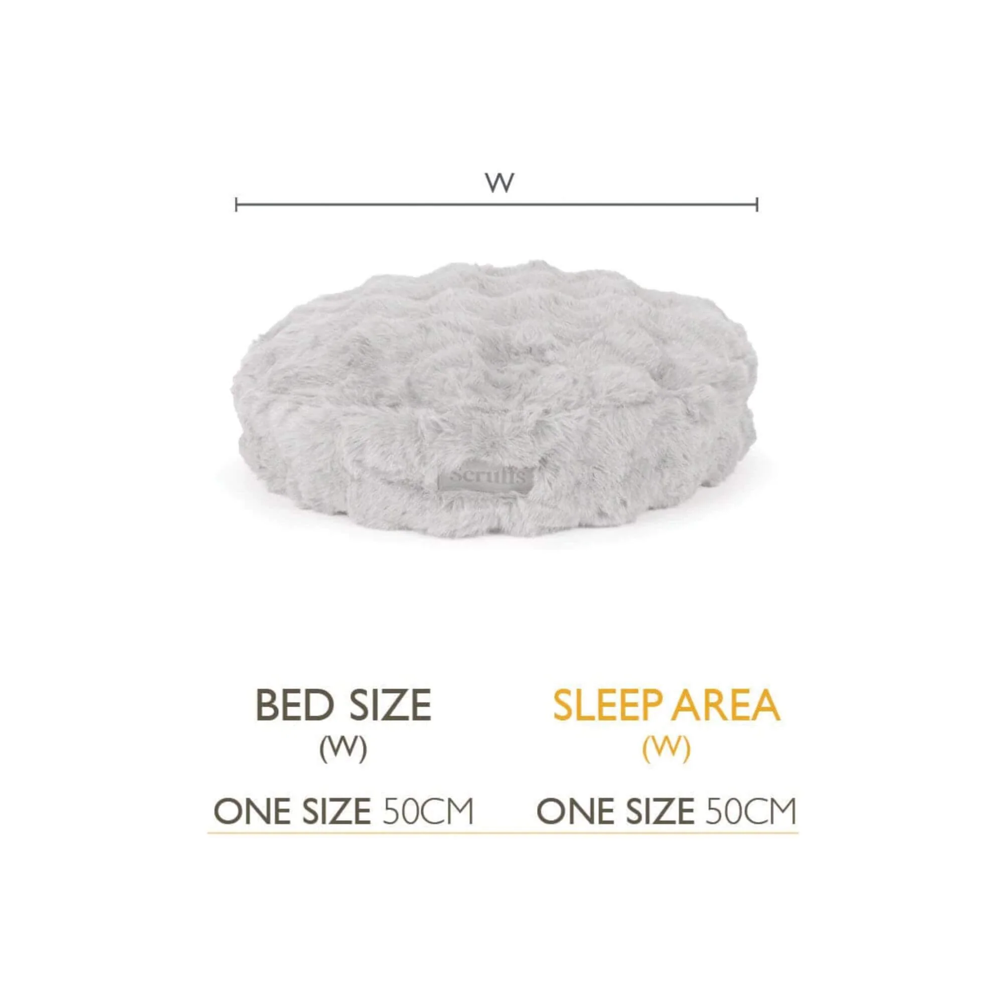 Scruffs Alpine Faux Fur Cat Bed - Image 5
