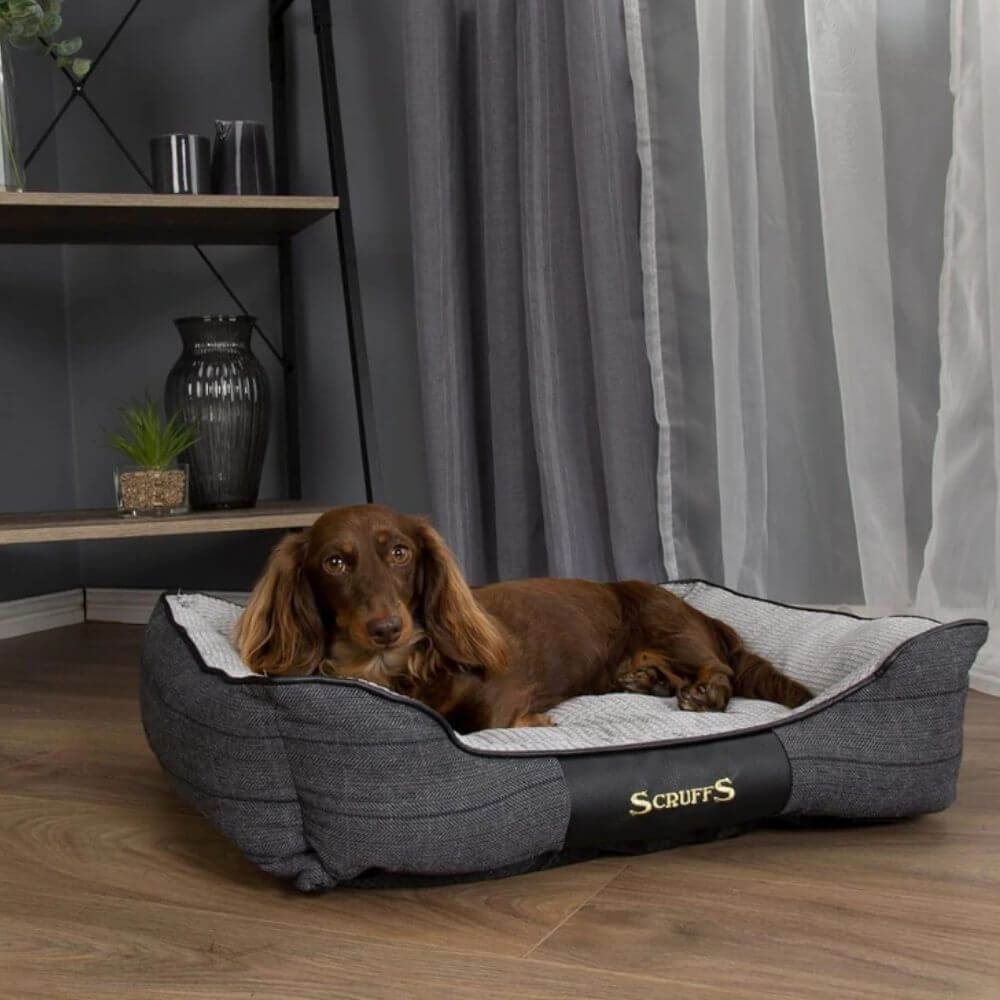 Scruffs Windsor Box Faux Tweed Dog Bed - Image 5