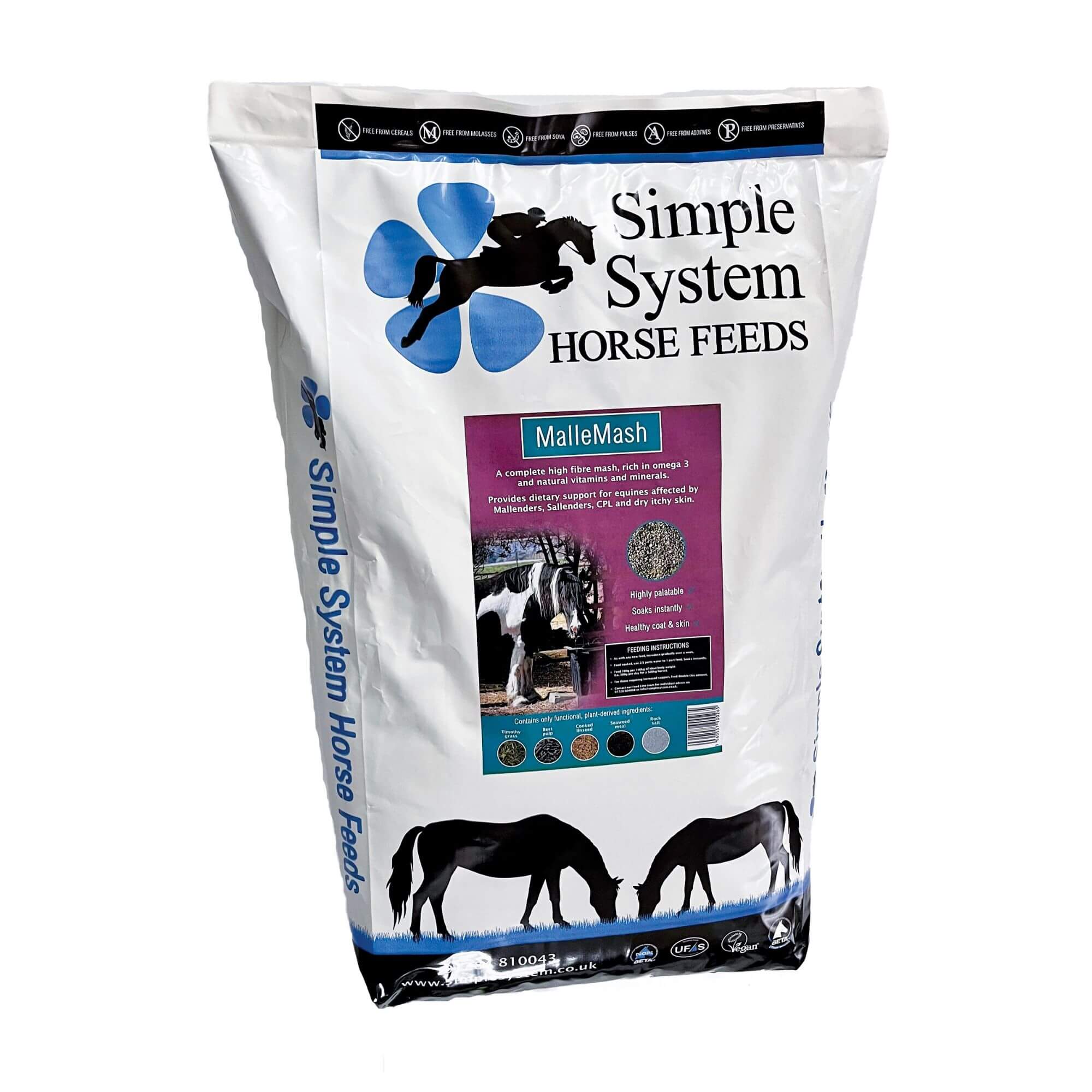 Simple System MalleMash Horse Feed 15kg