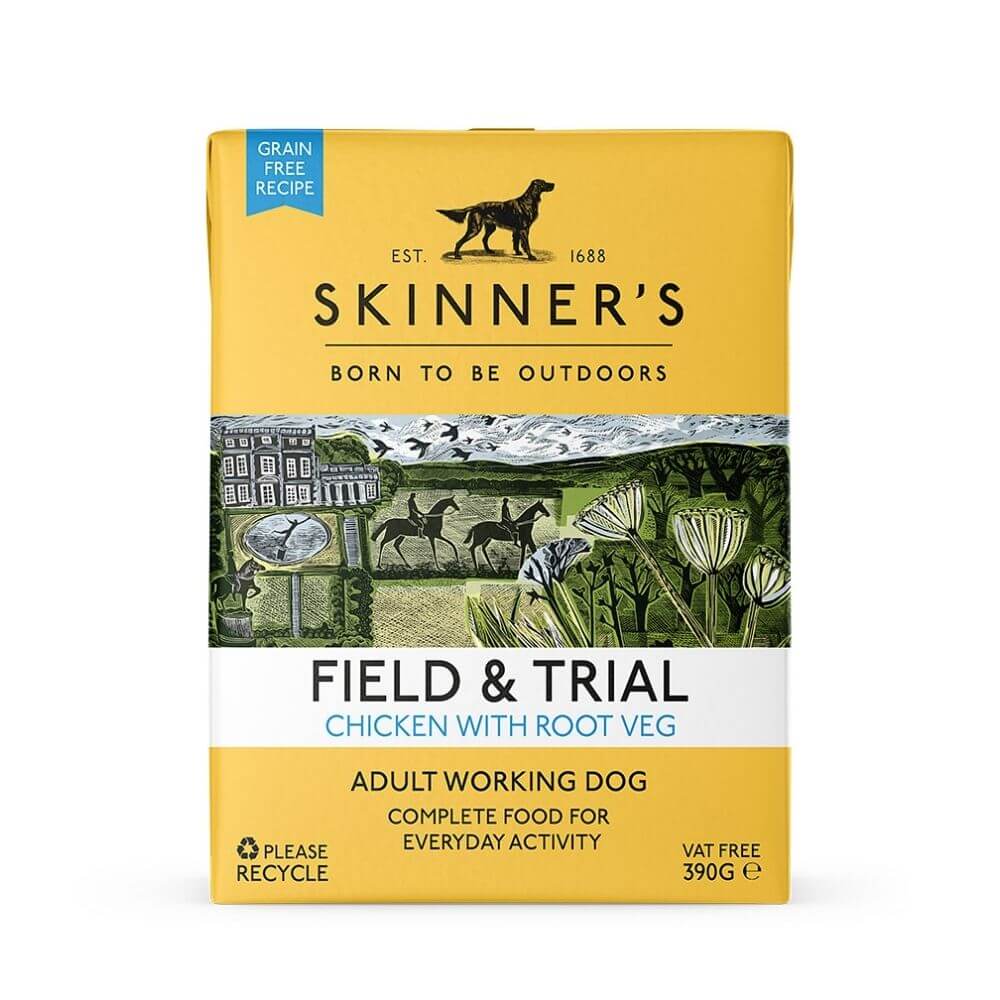 Skinners Field & Trial Adult Chicken with Root Veg GF 18 x 390g