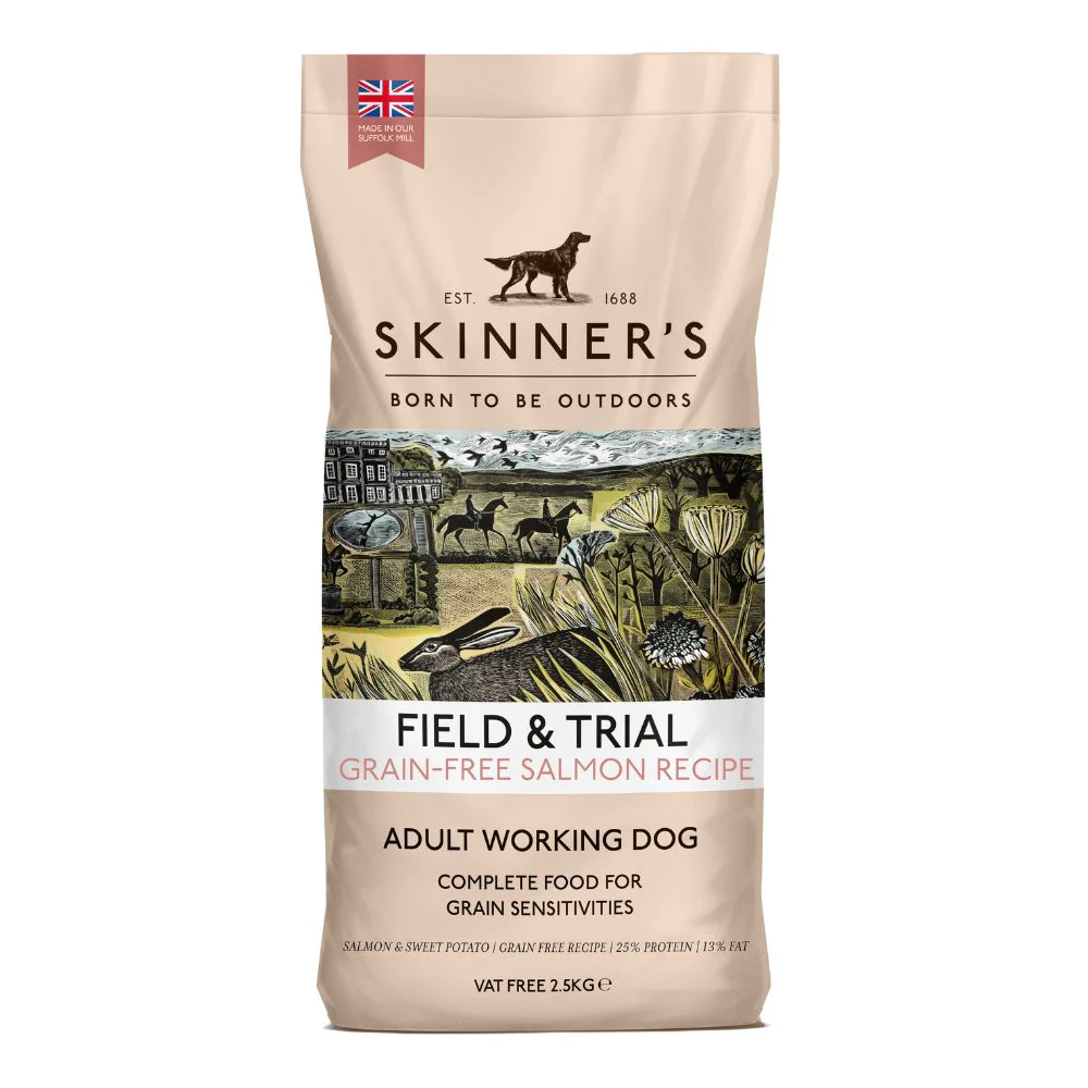 Skinners Field & Trial Adult Salmon Grain Free Working Dog Food - Image 2